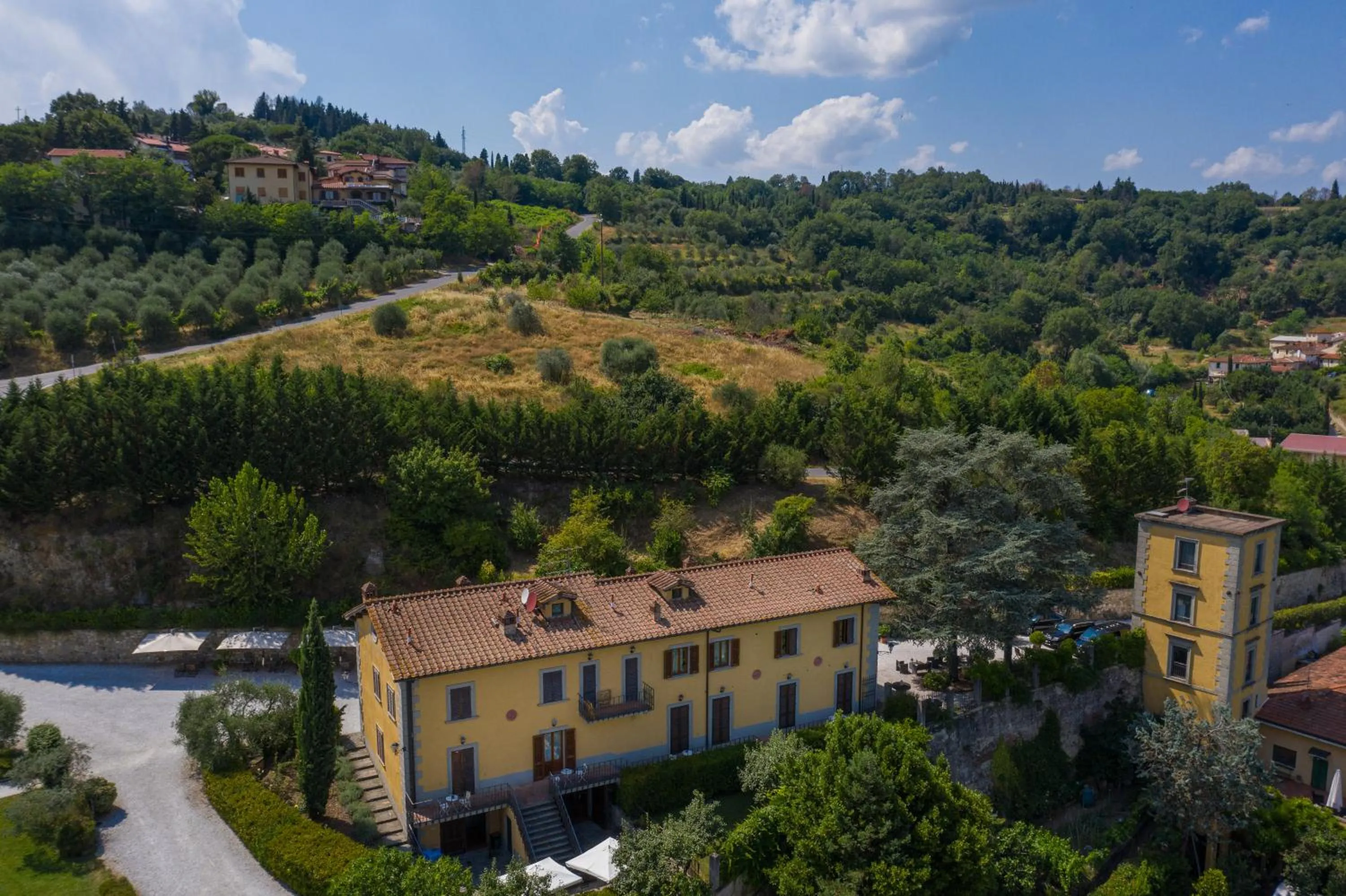 Bird's eye view in Relais Villa Belvedere