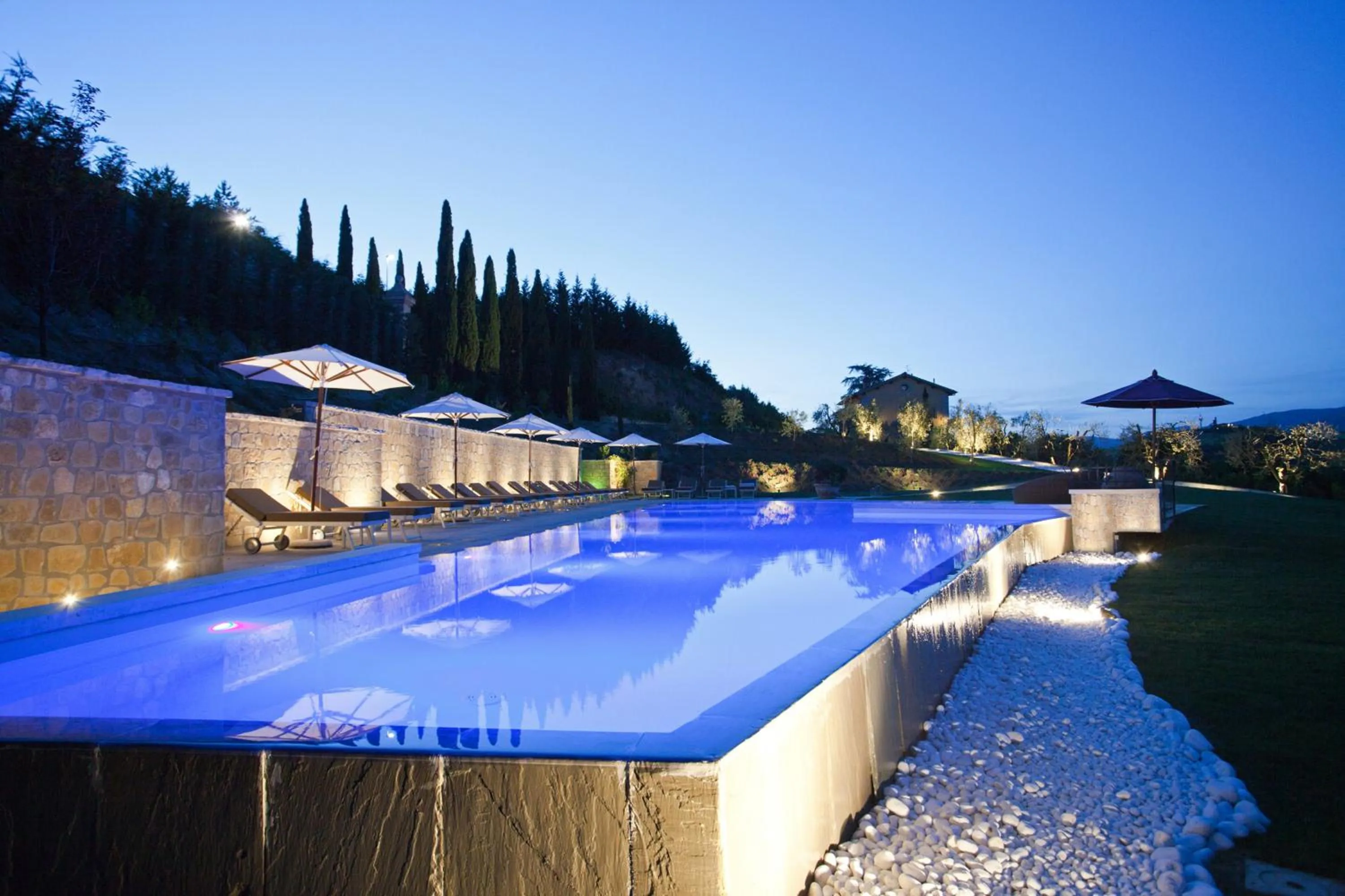 Swimming pool in Relais Villa Belvedere