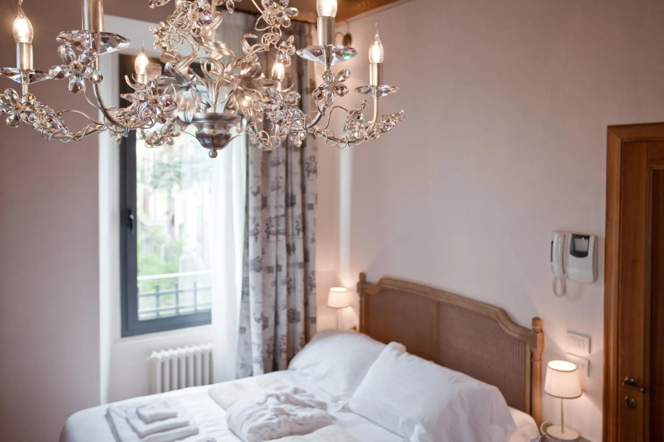 Bed in Relais Villa Belvedere