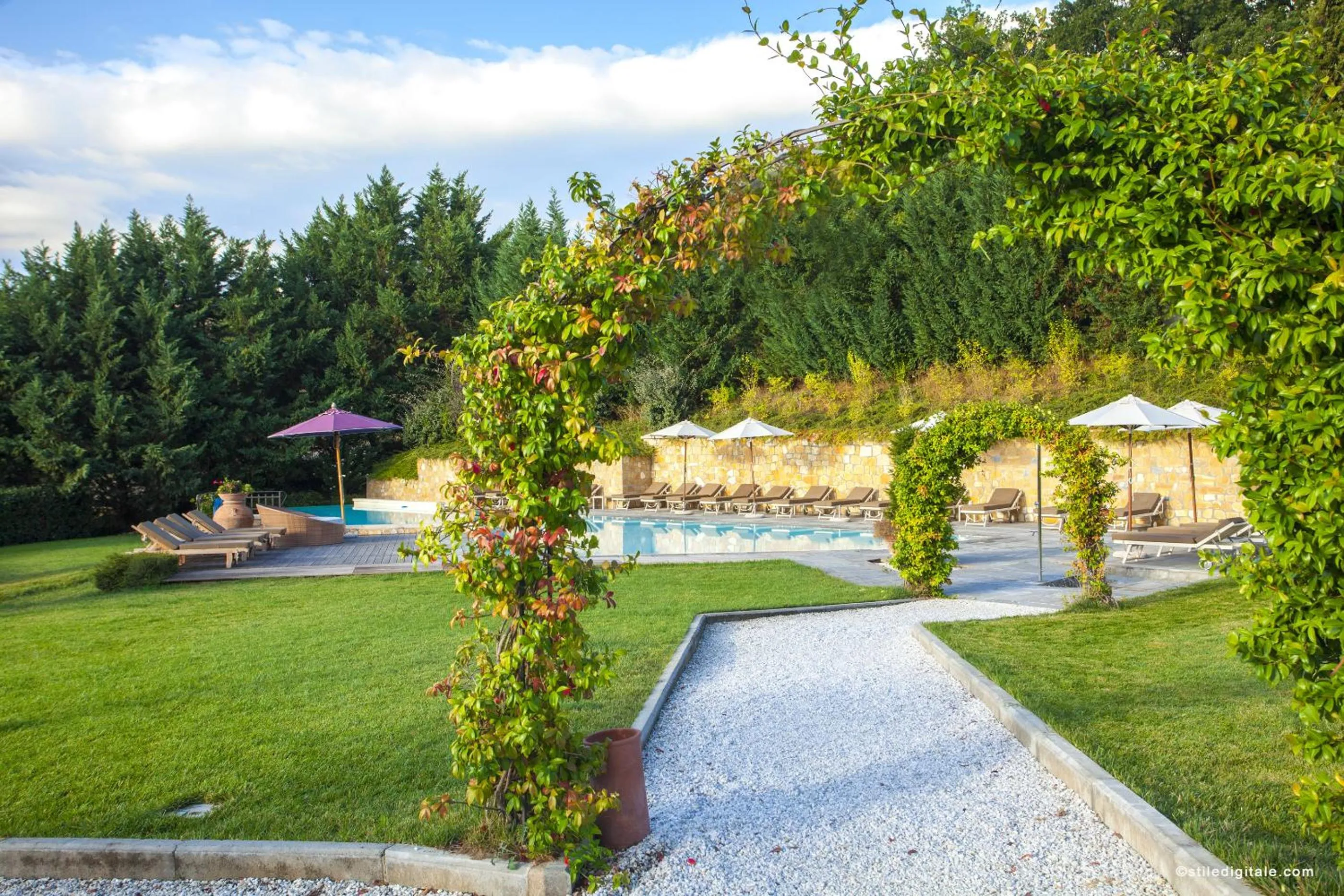 Garden in Relais Villa Belvedere