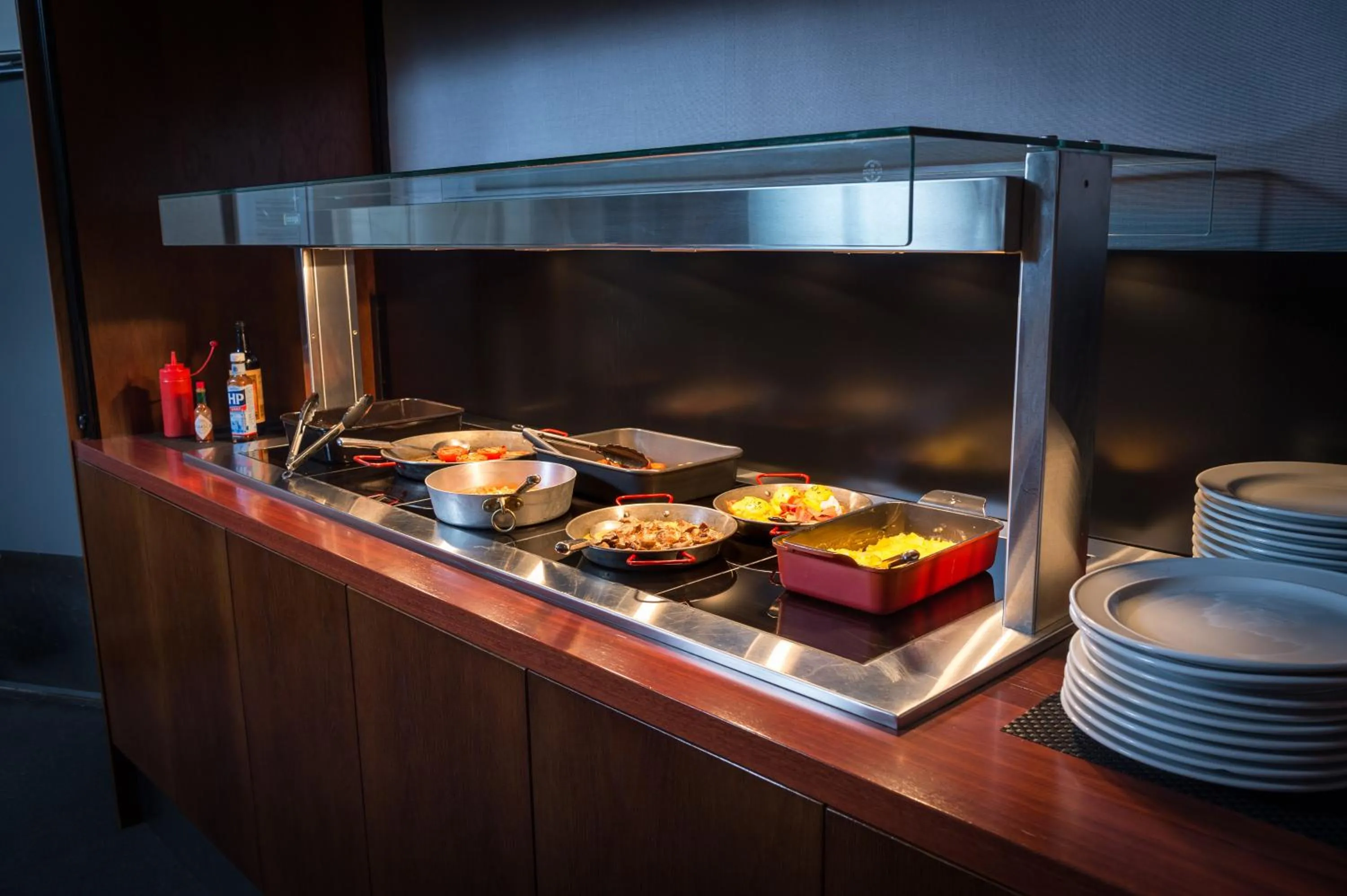 Buffet breakfast in West Plaza Hotel