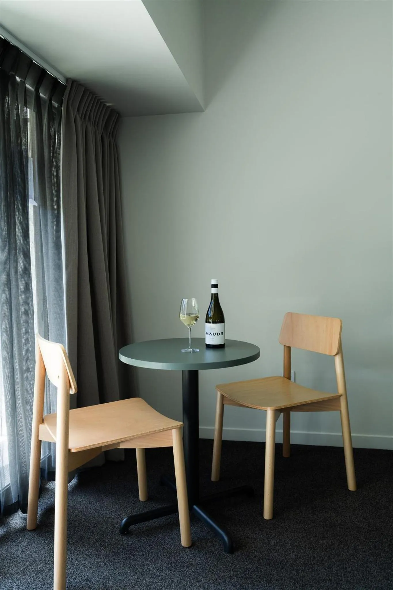 Seating area in Edgewater Hotel