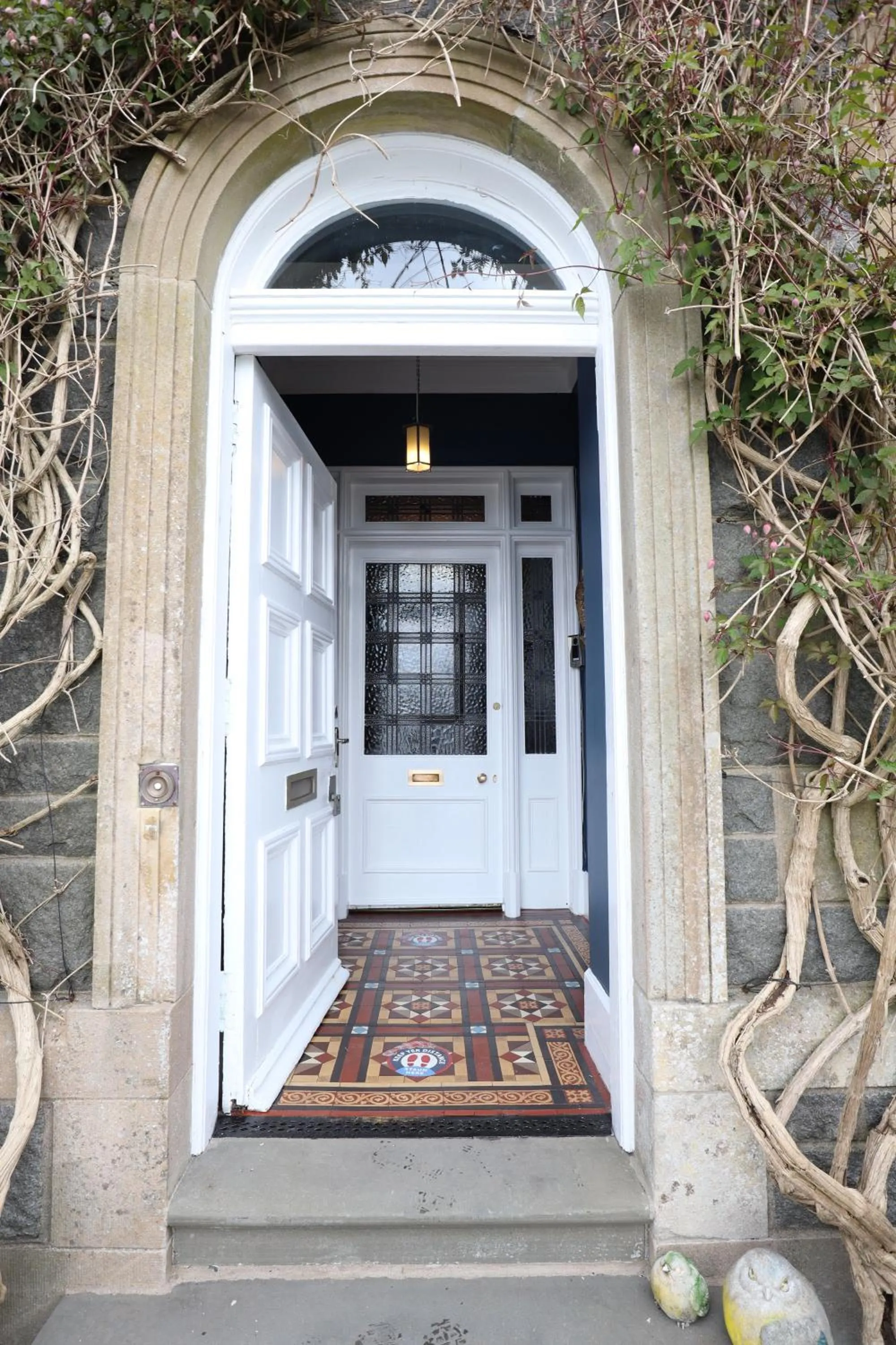 Facade/entrance in Alltavona House