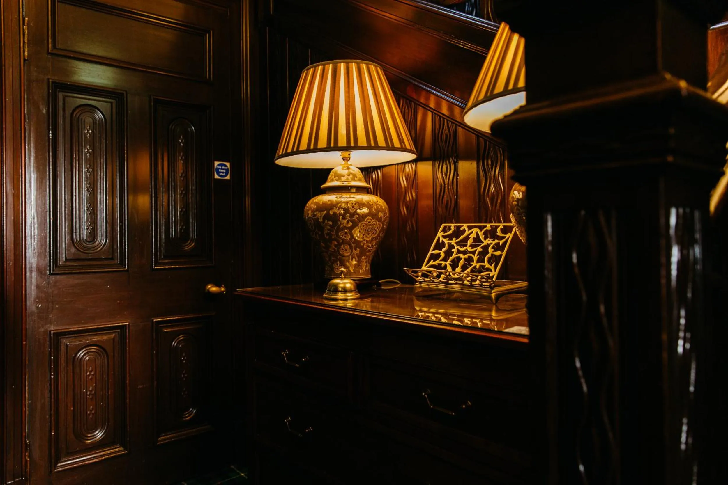 Decorative detail in Alltavona House