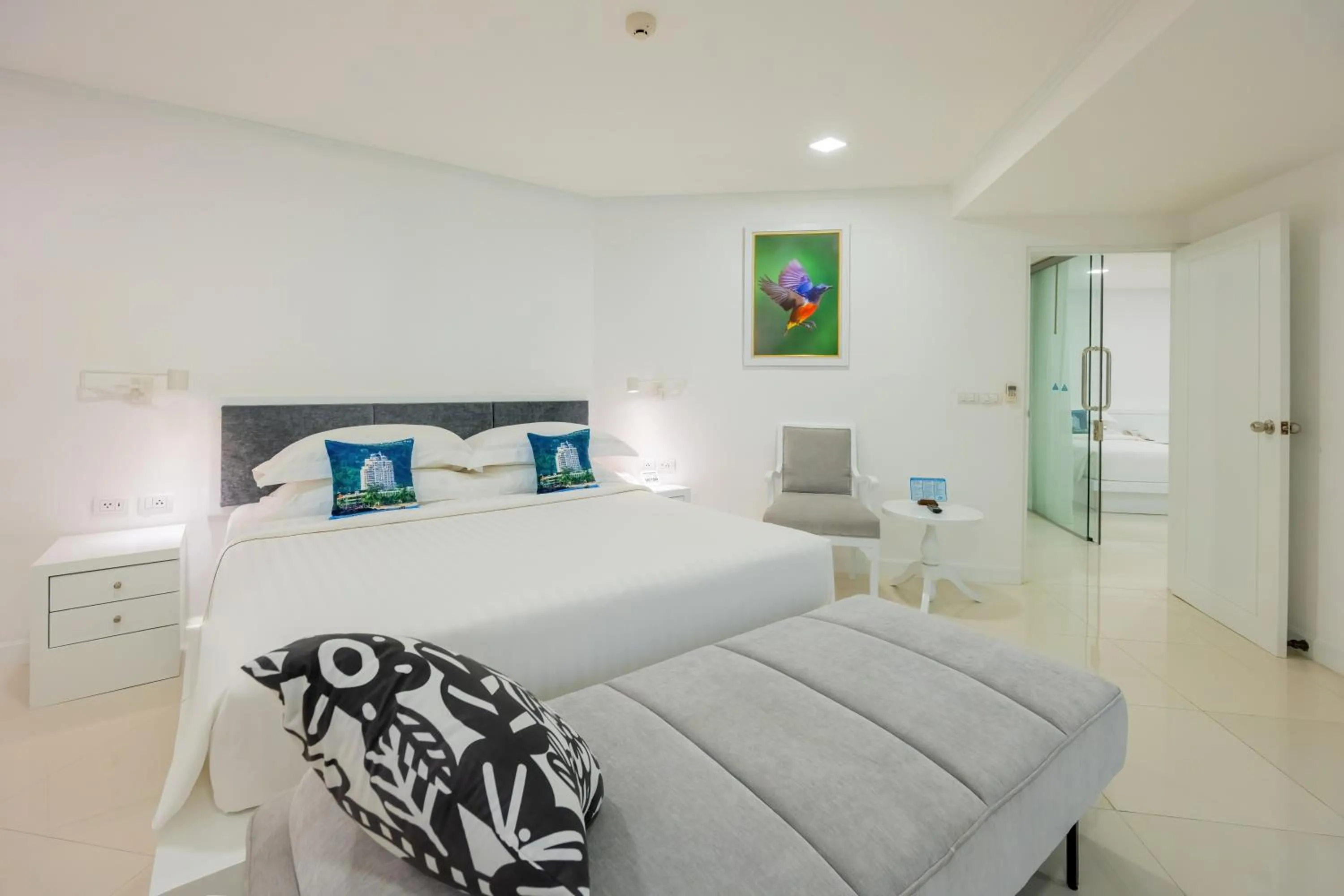 Bed in Andaman Beach Suites Hotel, Patong Phuket