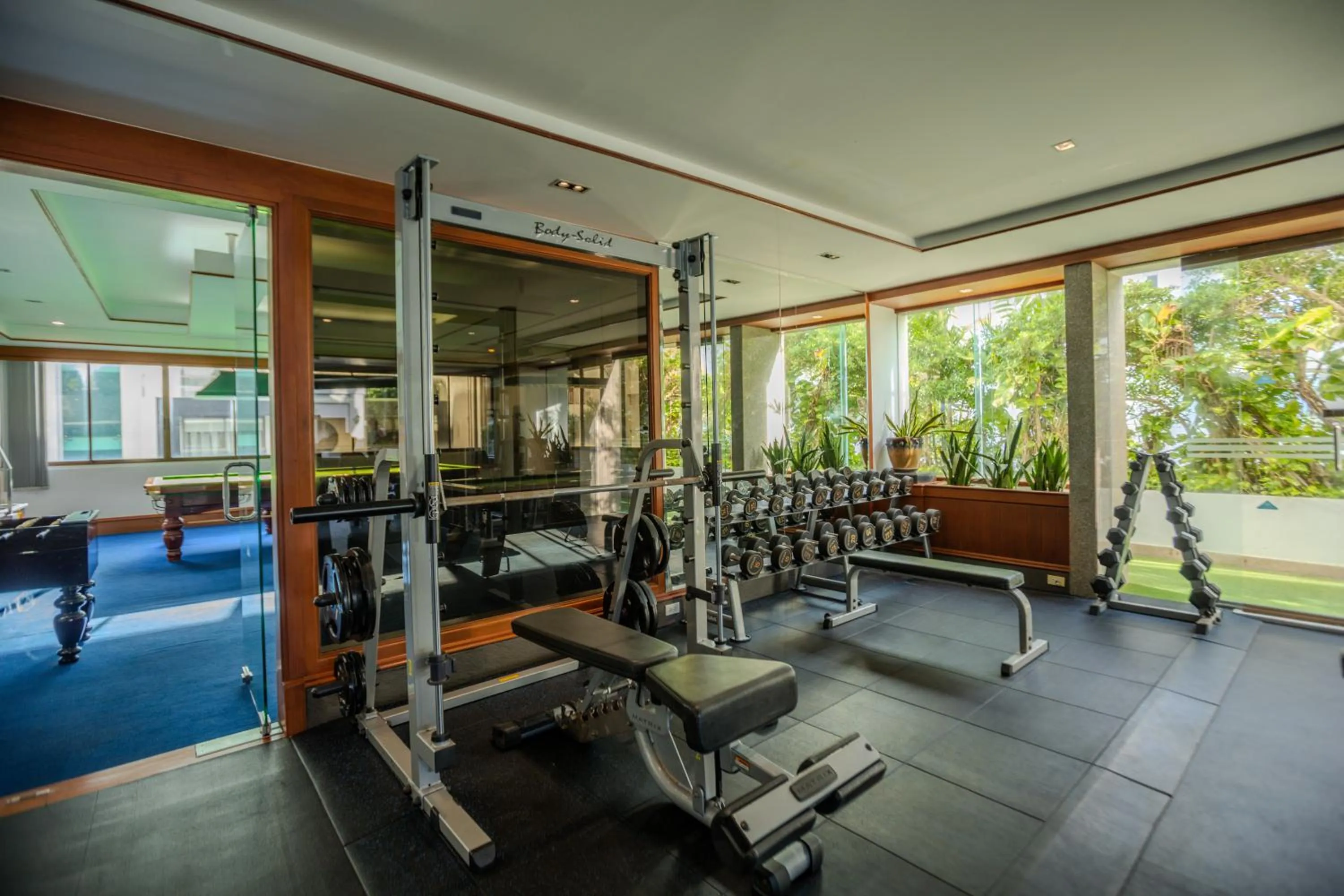 Fitness centre/facilities in Andaman Beach Suites Hotel, Patong Phuket