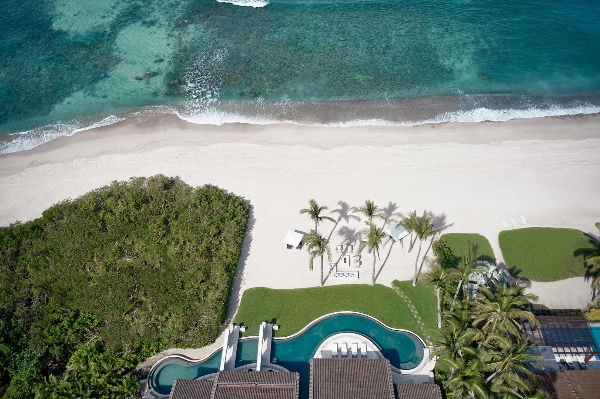 Bird's eye view in Four Seasons Resort Punta Mita