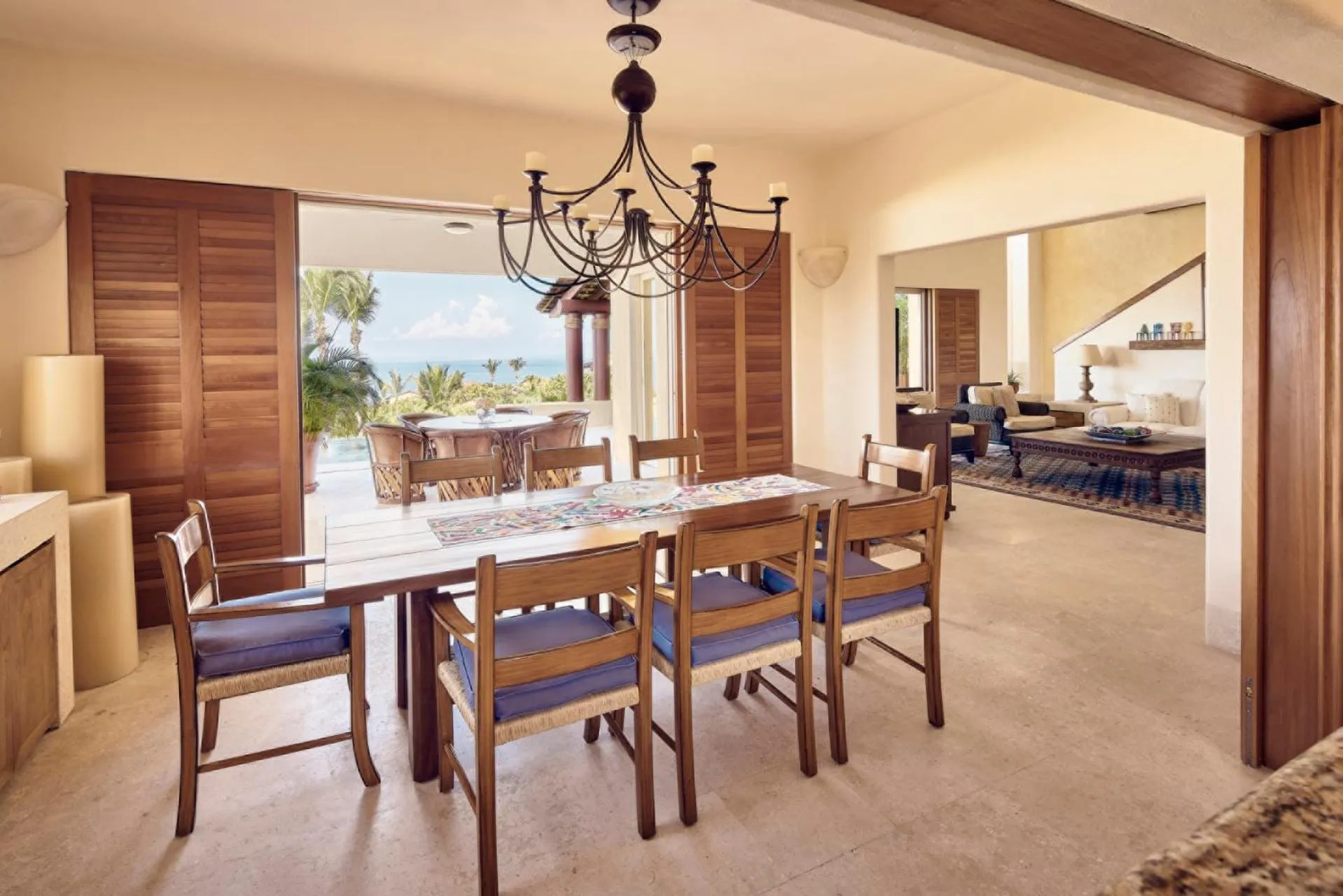 Dining area in Four Seasons Resort Punta Mita