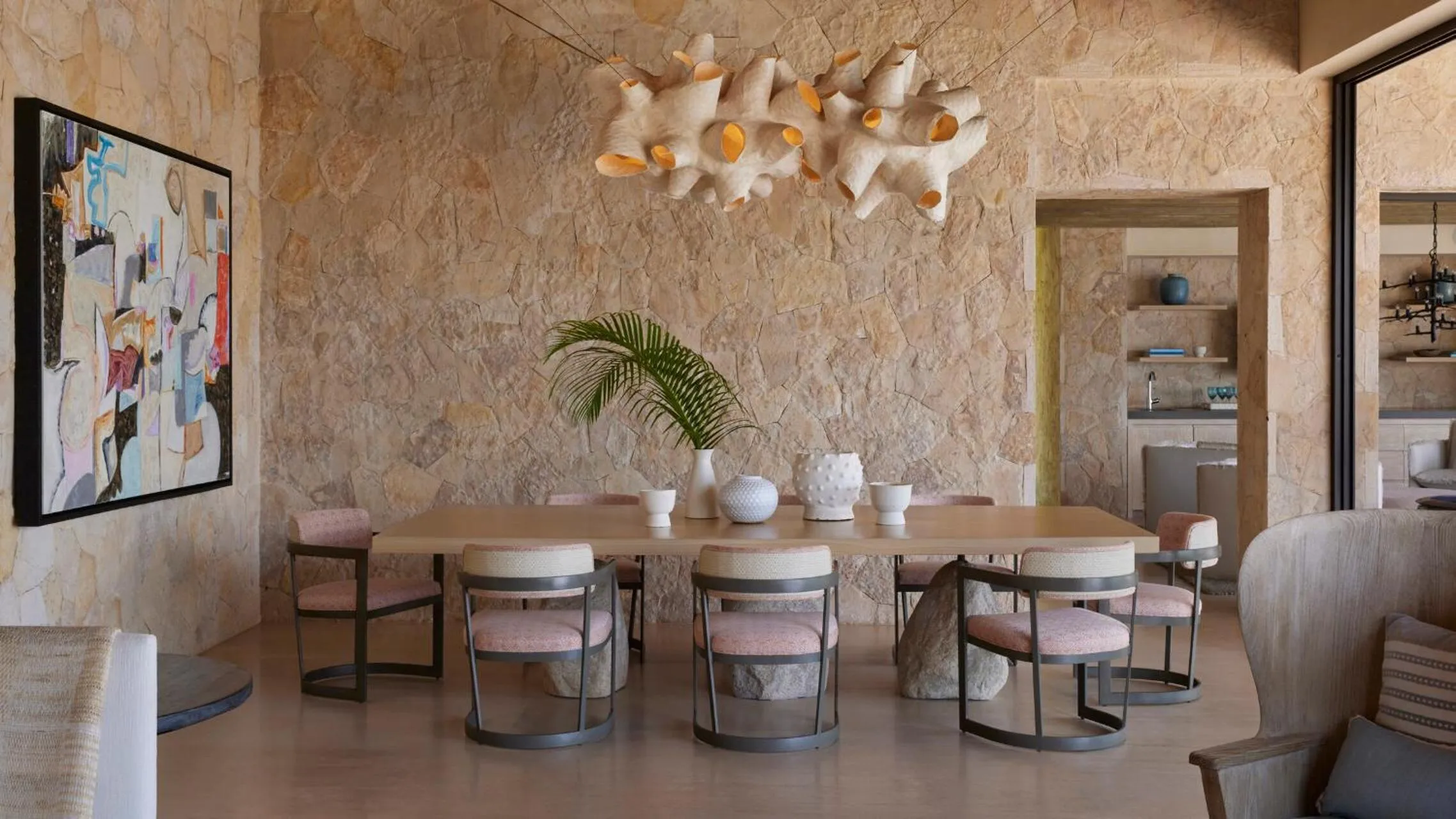 Dining area in Four Seasons Resort Punta Mita