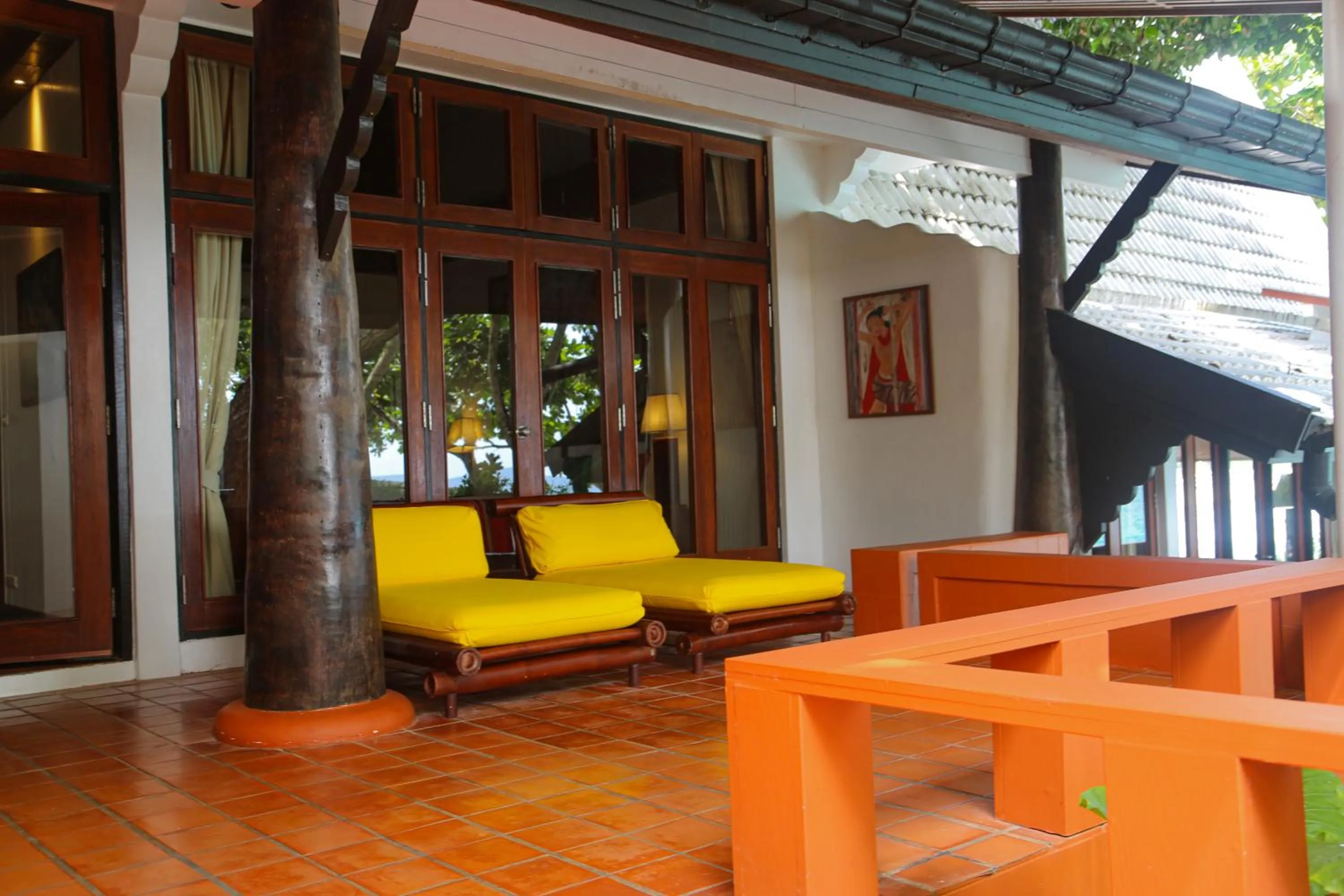 Balcony/Terrace in Mom Tri's Villa Royale - SHA Plus