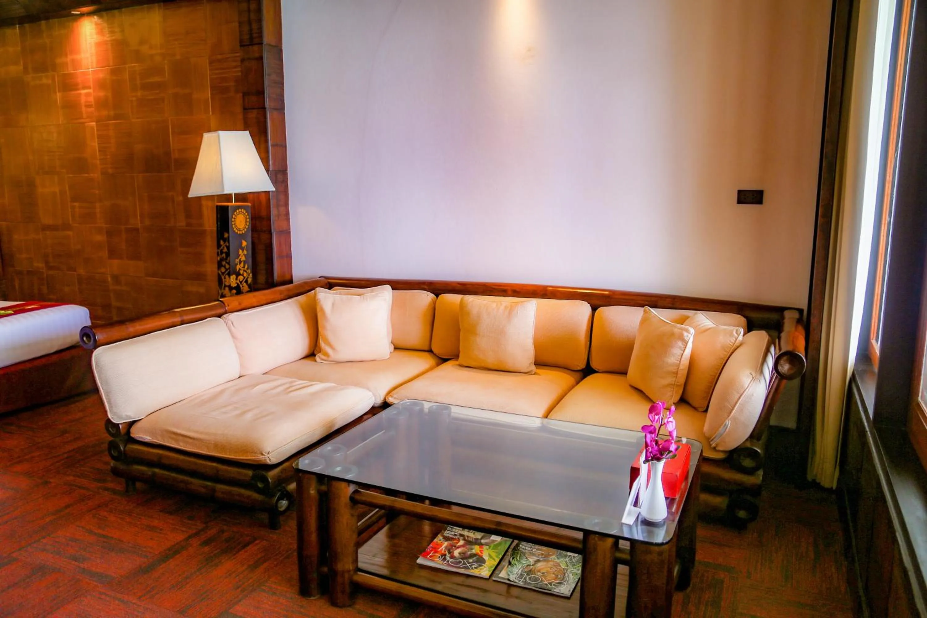 Seating area in Mom Tri's Villa Royale - SHA Plus