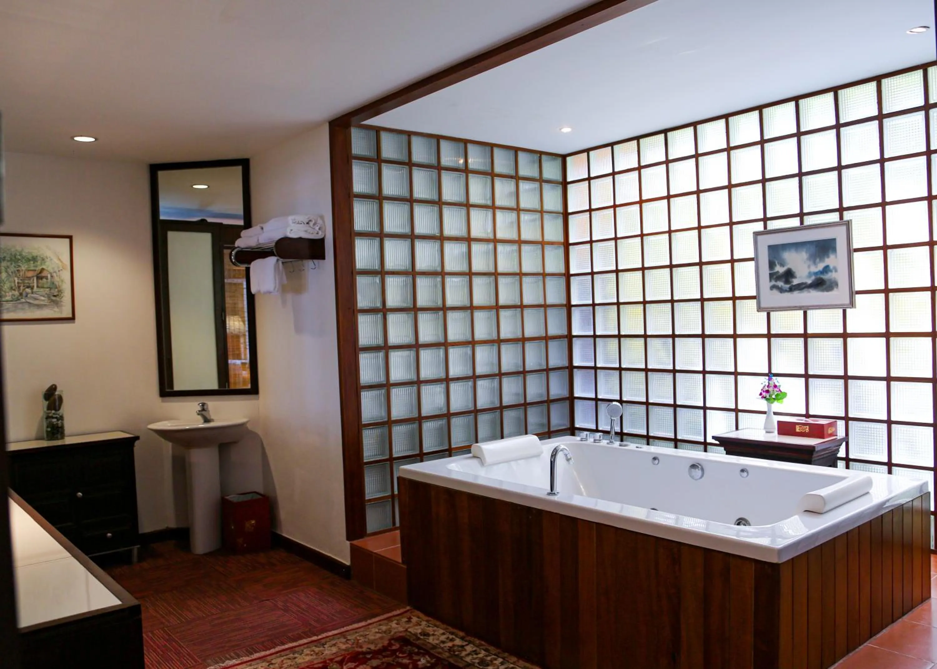 Bathroom in Mom Tri's Villa Royale - SHA Plus