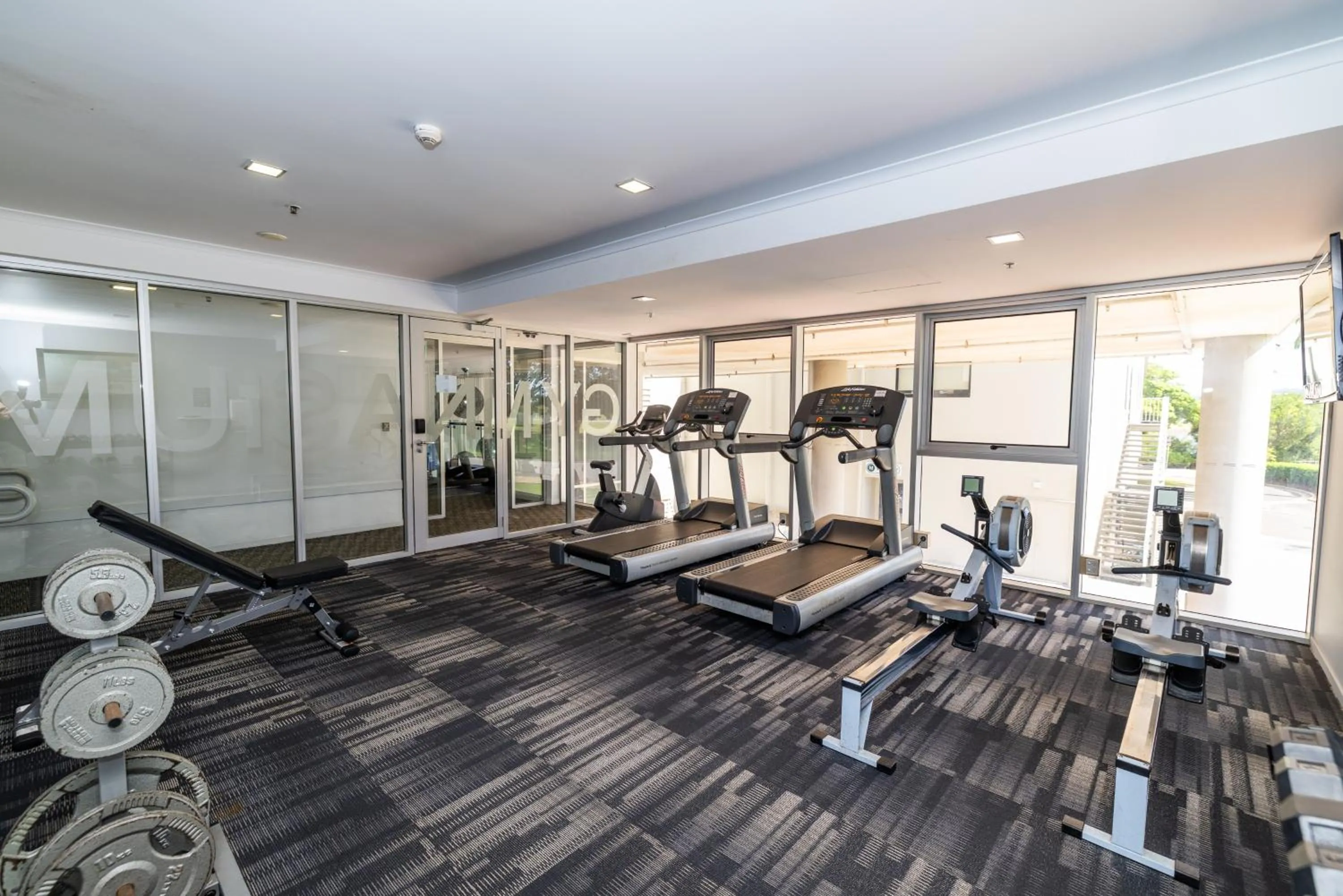 Fitness centre/facilities in Oaks Townsville Hotel