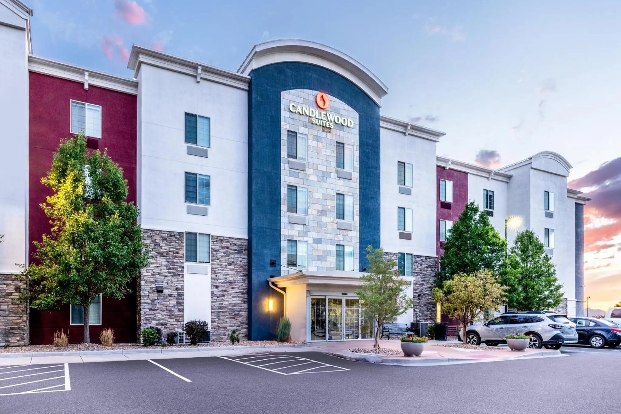 Property building in Candlewood Suites Denver Northeast - Brighton, an IHG Hotel