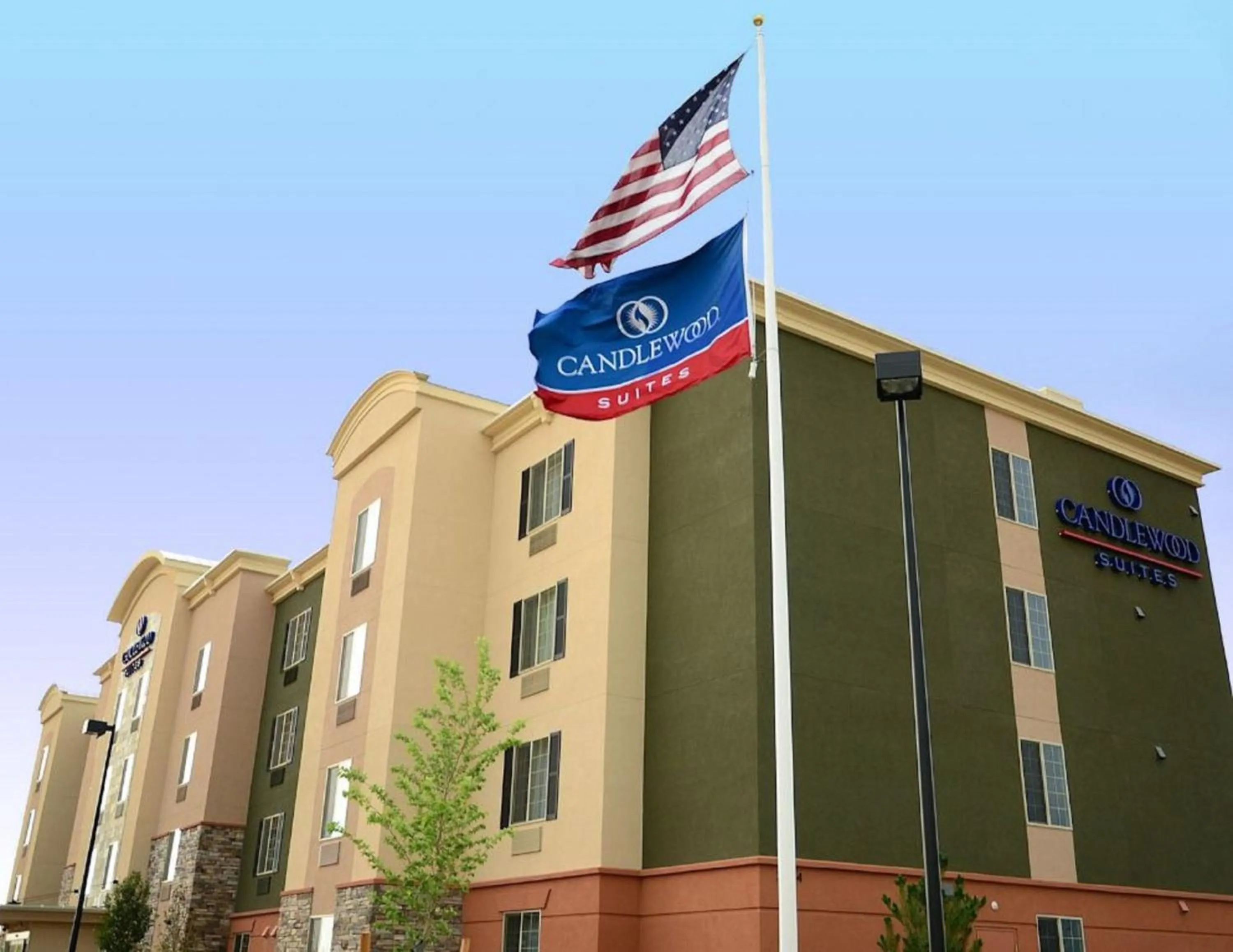 Property building in Candlewood Suites Denver Northeast - Brighton, an IHG Hotel