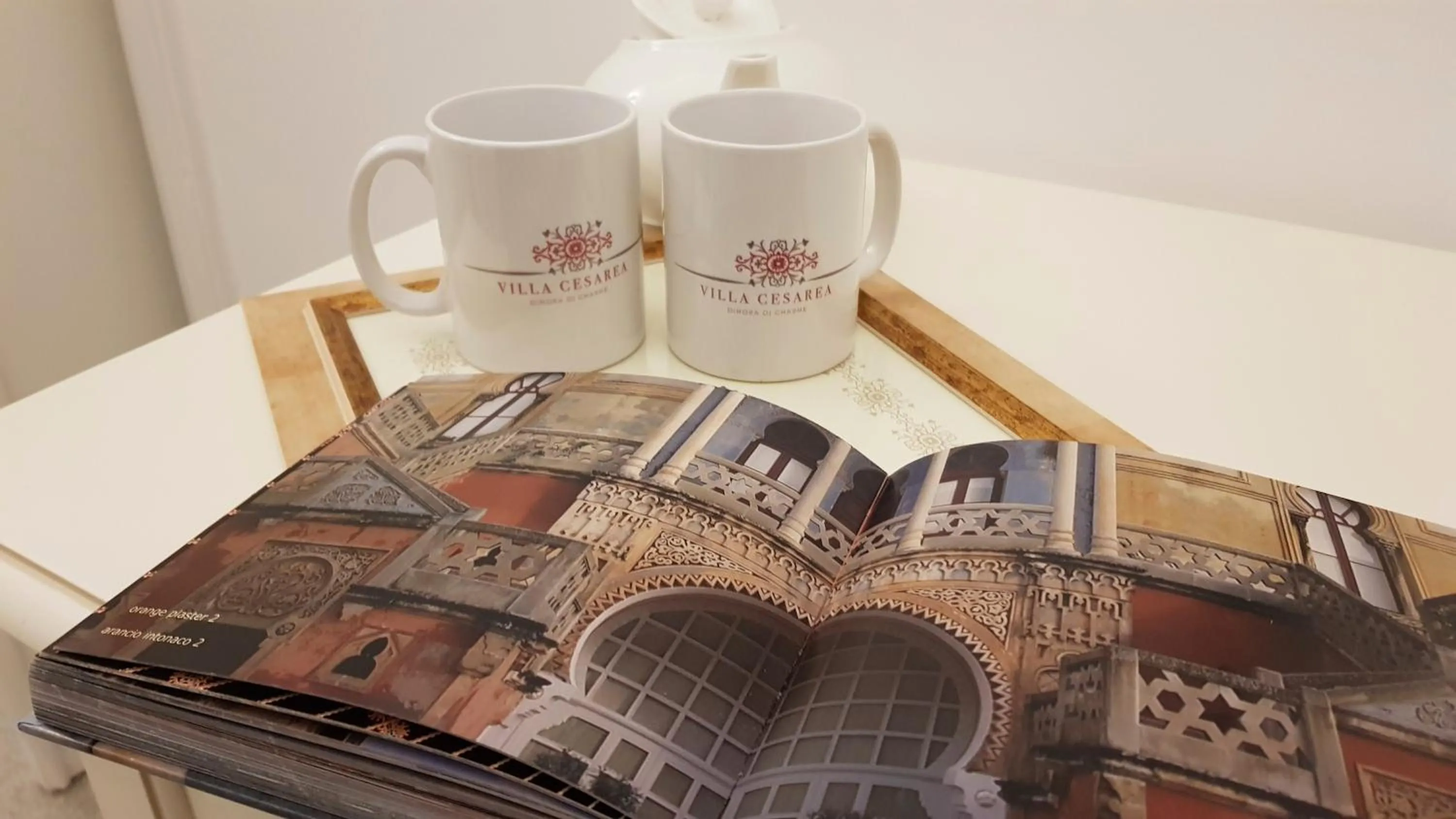 Decorative detail in Villa Cesarea Dimora di Charme