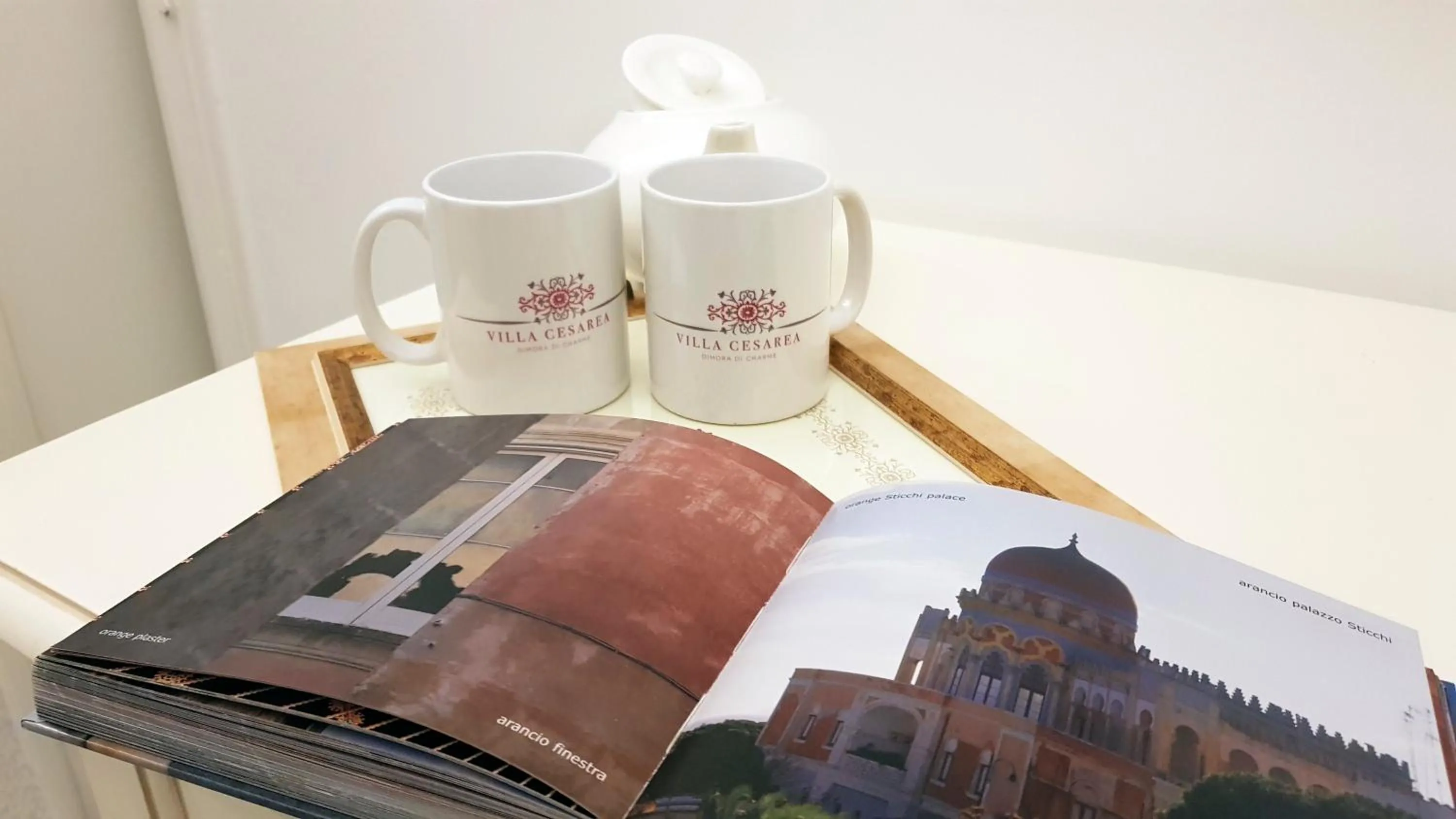 Decorative detail in Villa Cesarea Dimora di Charme