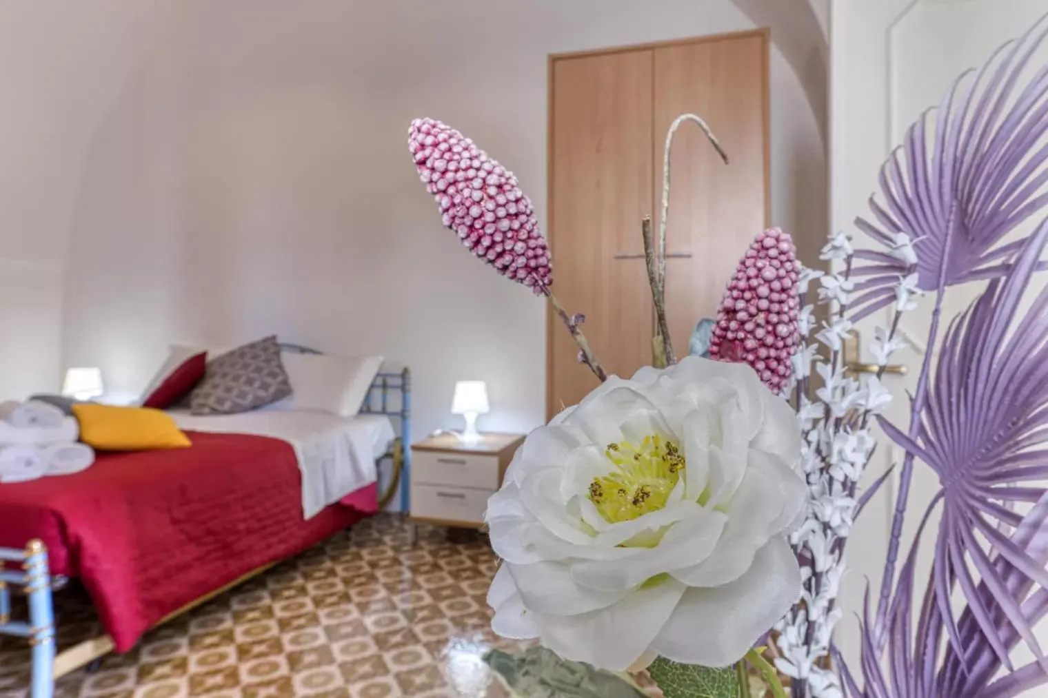 Bed in Villa Cesarea Dimora di Charme