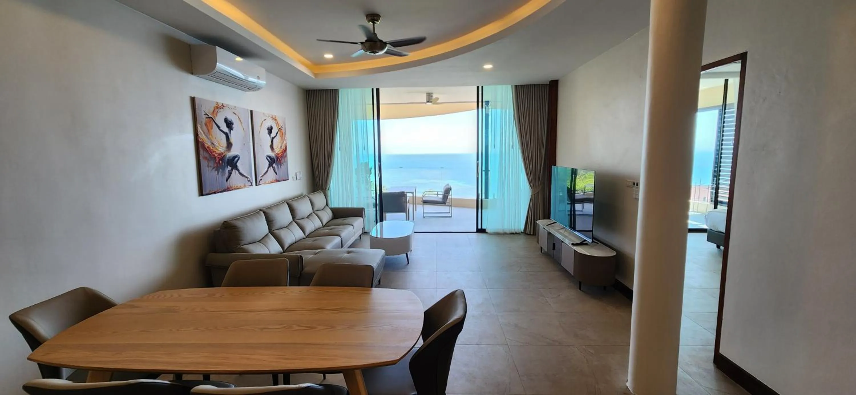 Living room in Sunset Hill Boutique Resort Koh Phangan