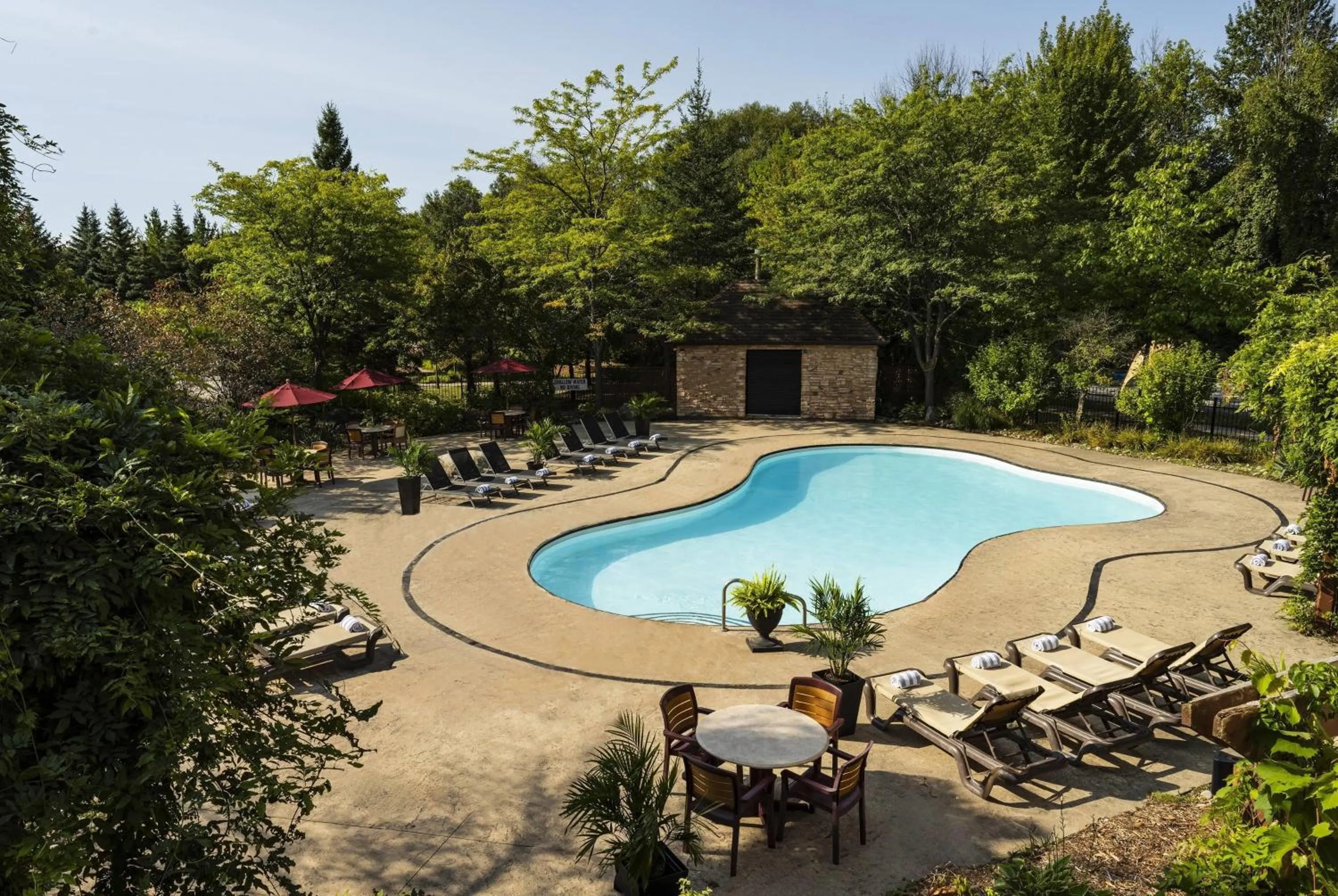 Pool view in Georgian Bay Hotel Trademark Collection by Wyndham