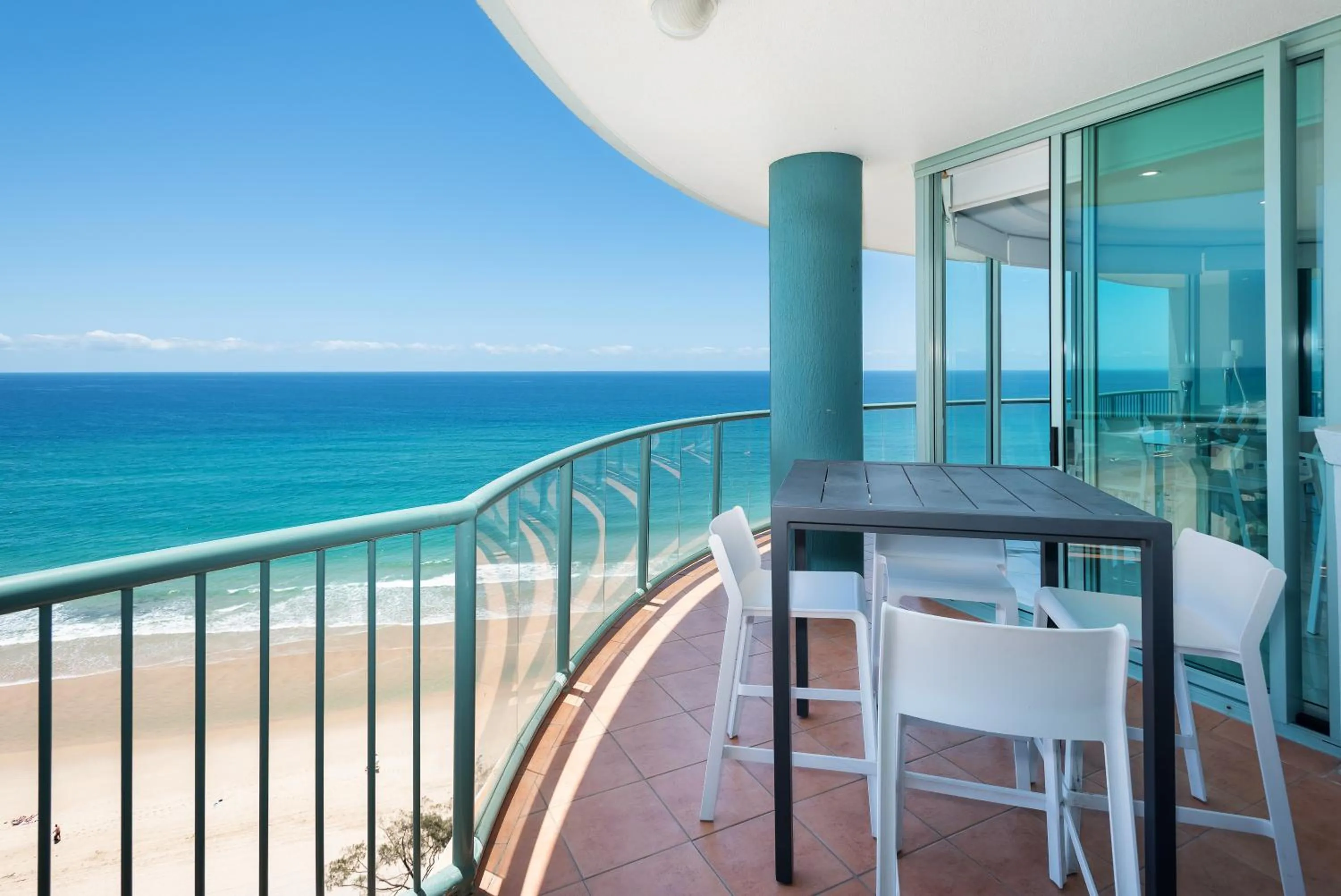 Sea view in The Waterford on Main Beach