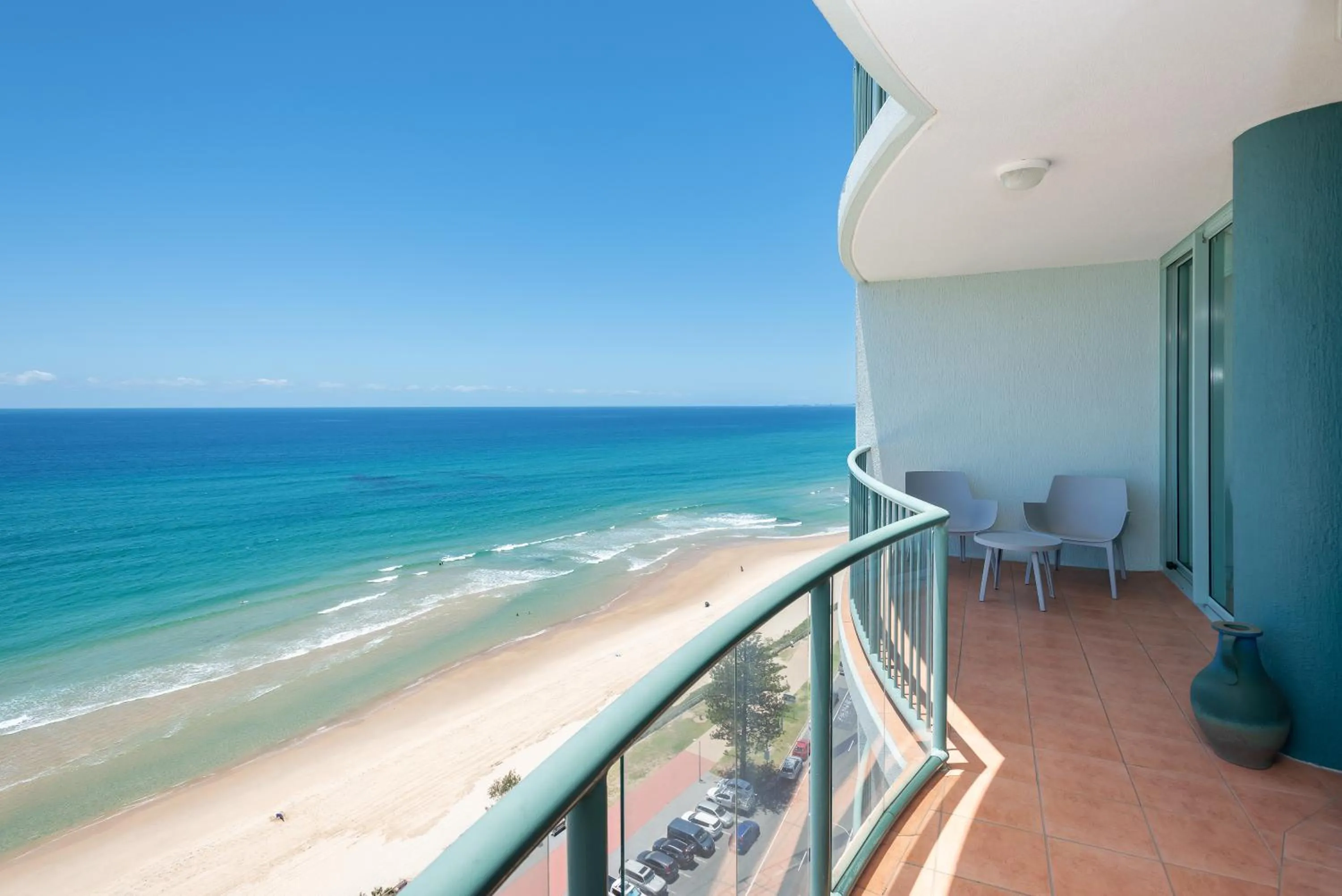 Sea view in The Waterford on Main Beach