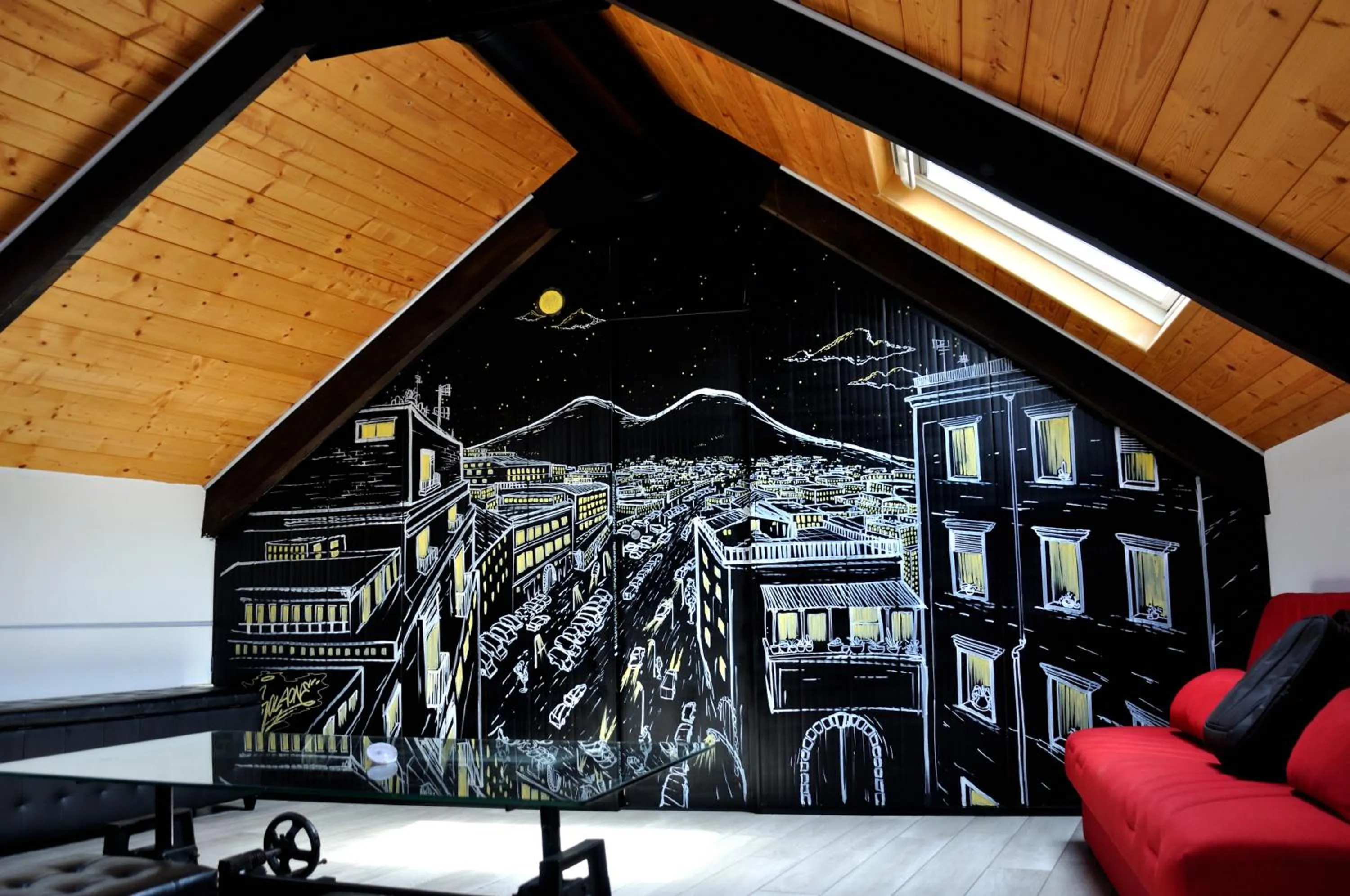 Living room in Palazzo Settembrini 49