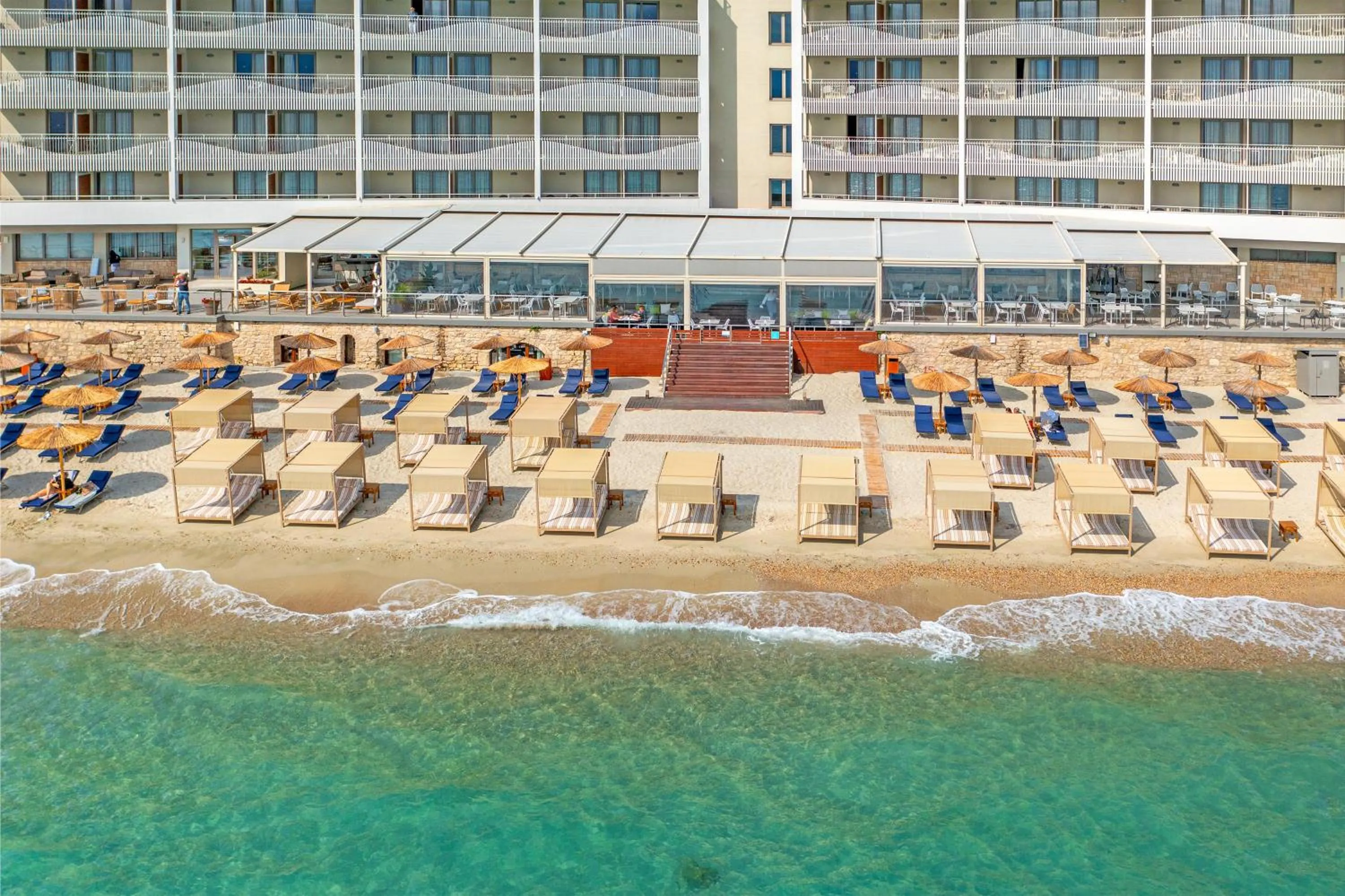 Beach in Ammon Zeus Luxury Beach Hotel