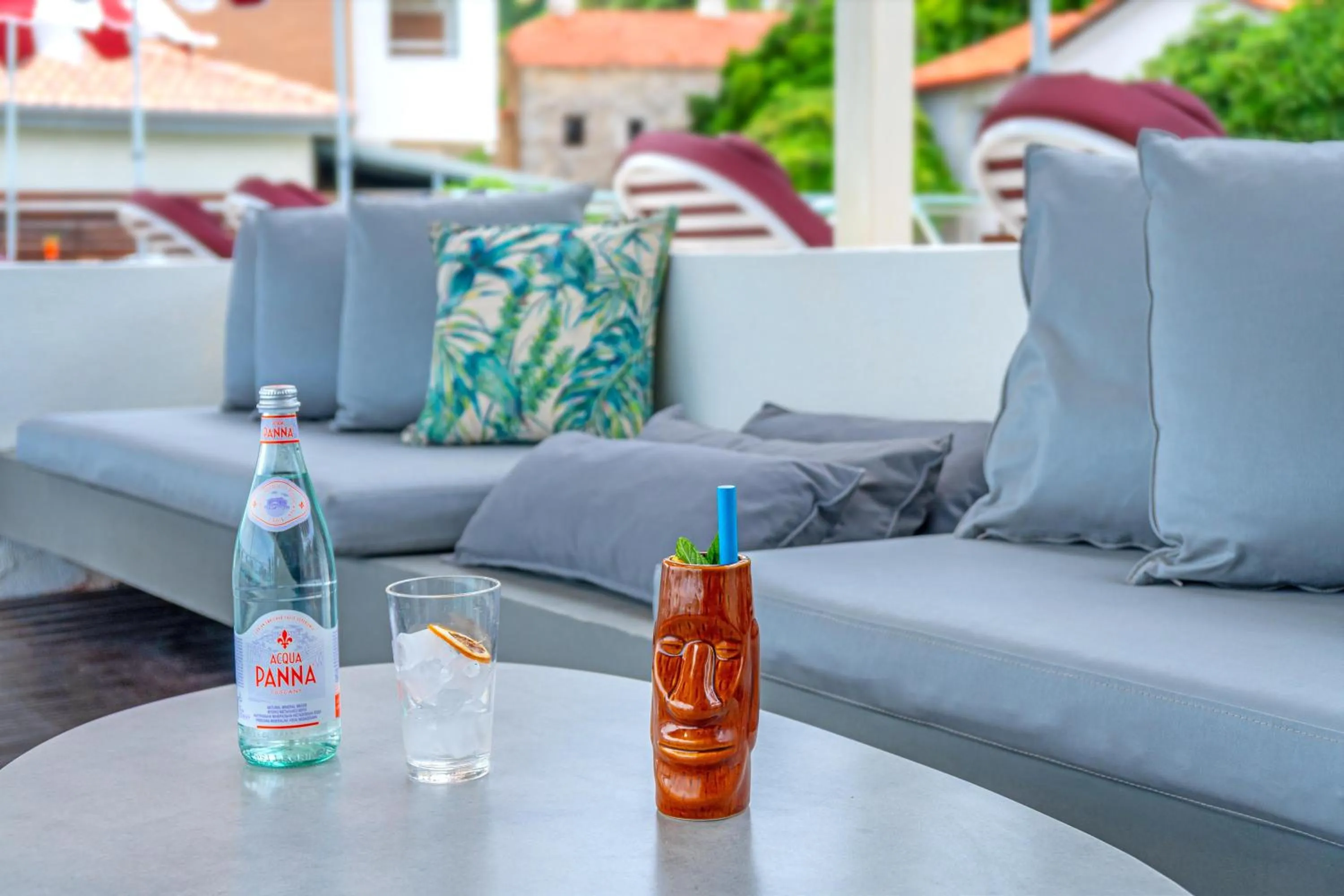 Lounge or bar in Ammon Zeus Luxury Beach Hotel