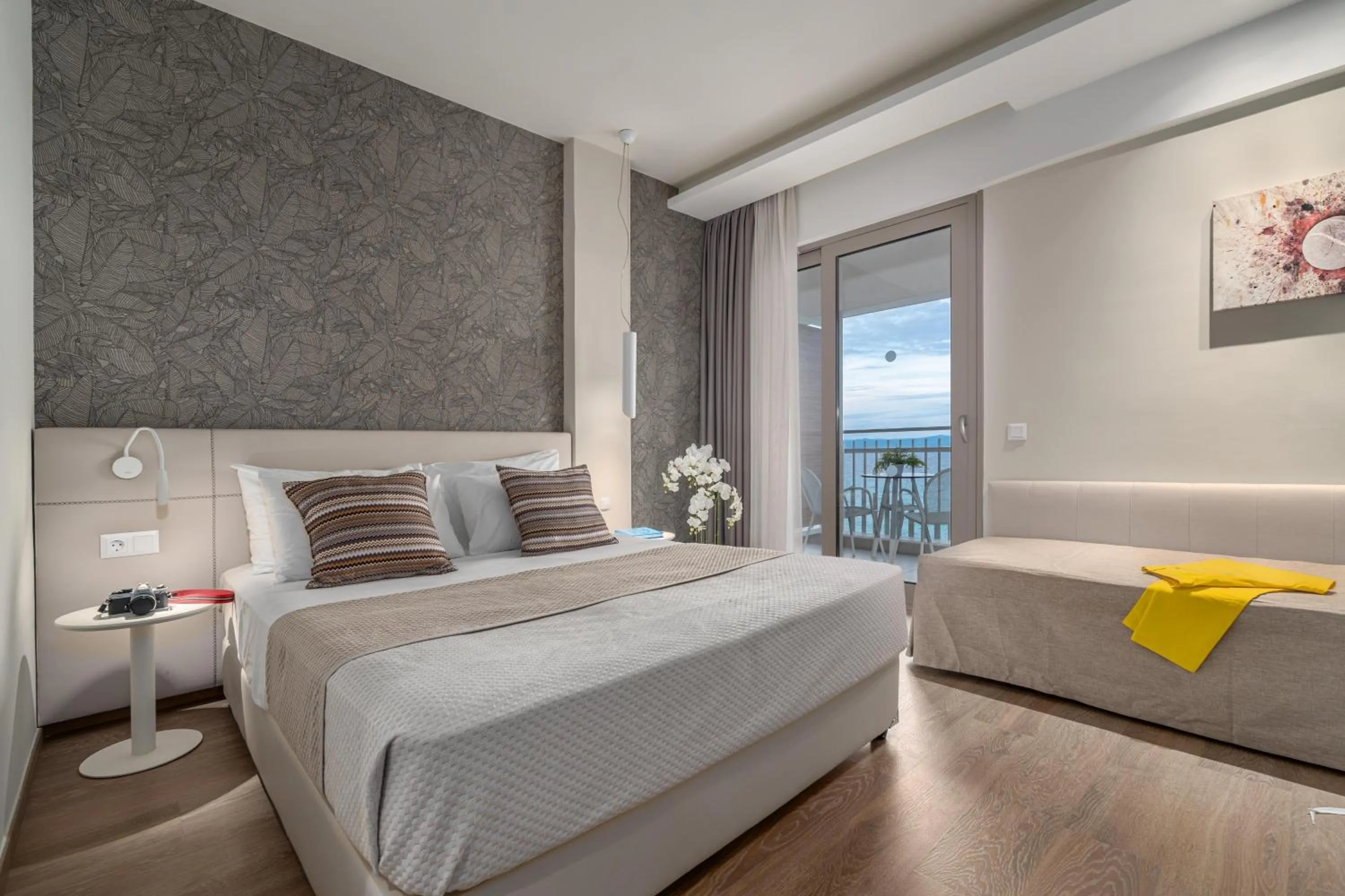 Photo of the whole room, Bed in Ammon Zeus Luxury Beach Hotel