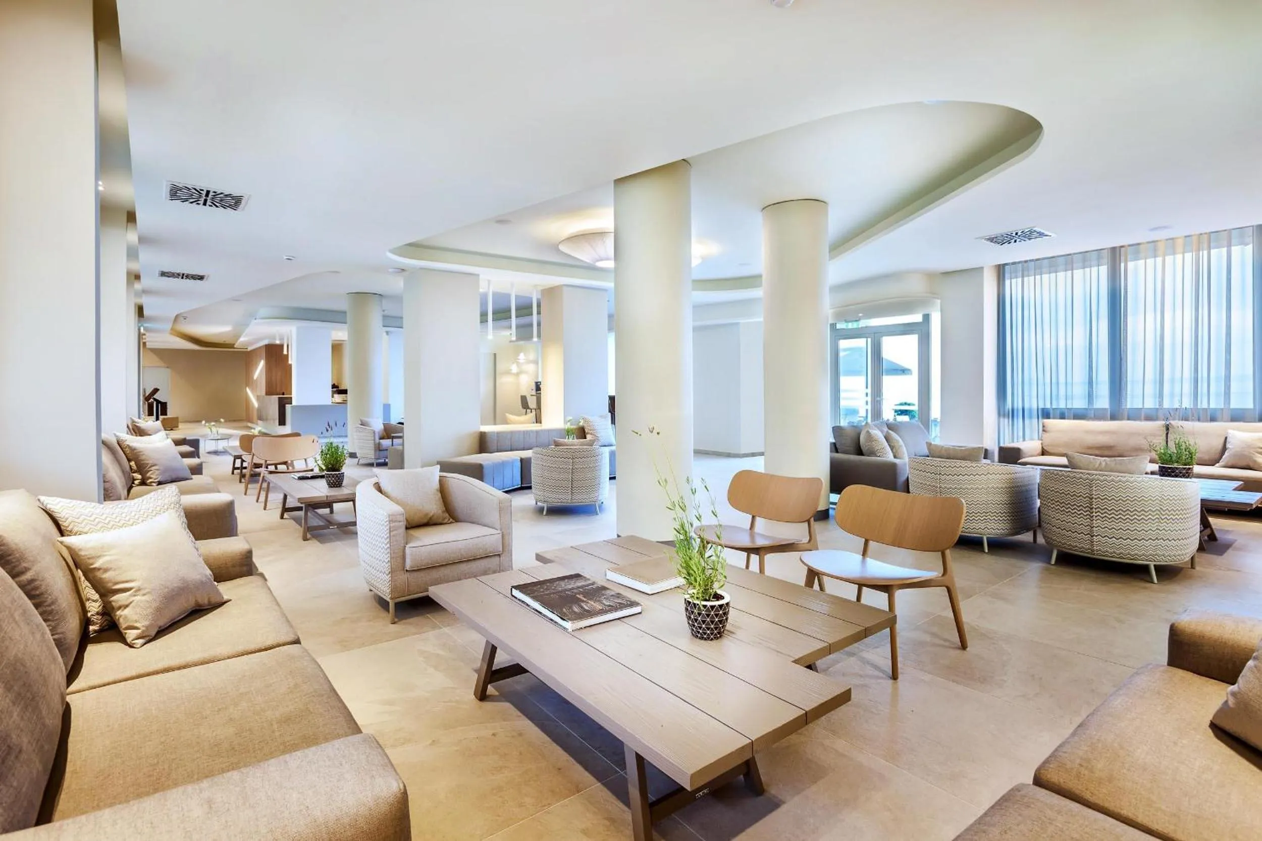 Lobby or reception in Ammon Zeus Luxury Beach Hotel