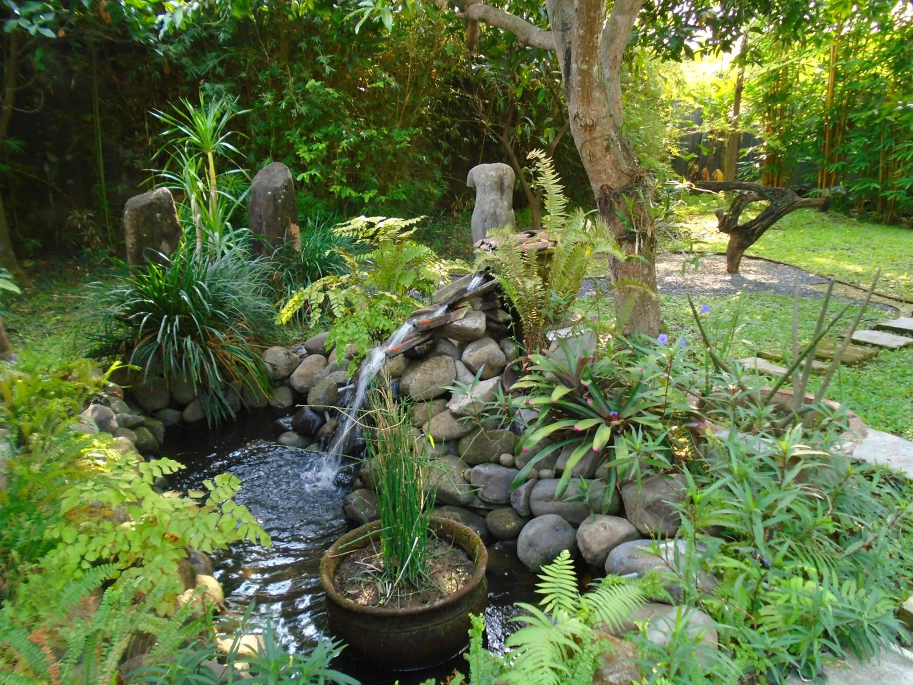 Garden in Villa Aquin