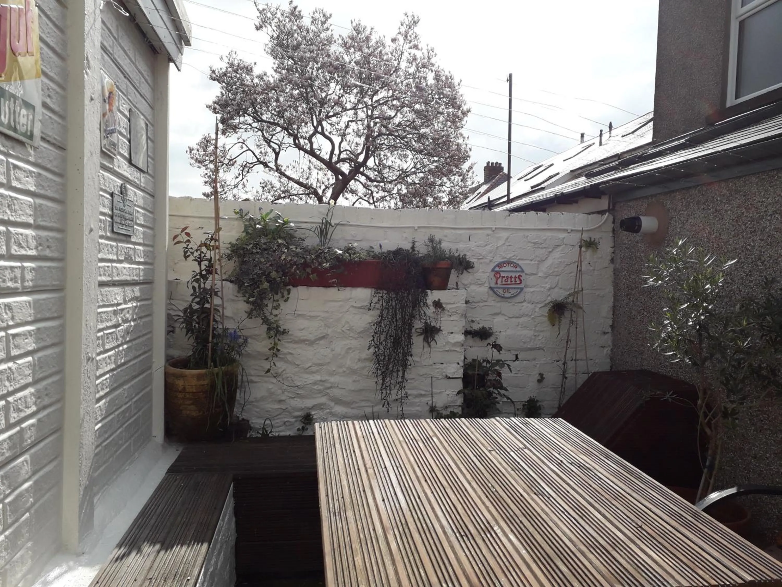 Patio in Tŷ Selah, Rugby Ave, Neath