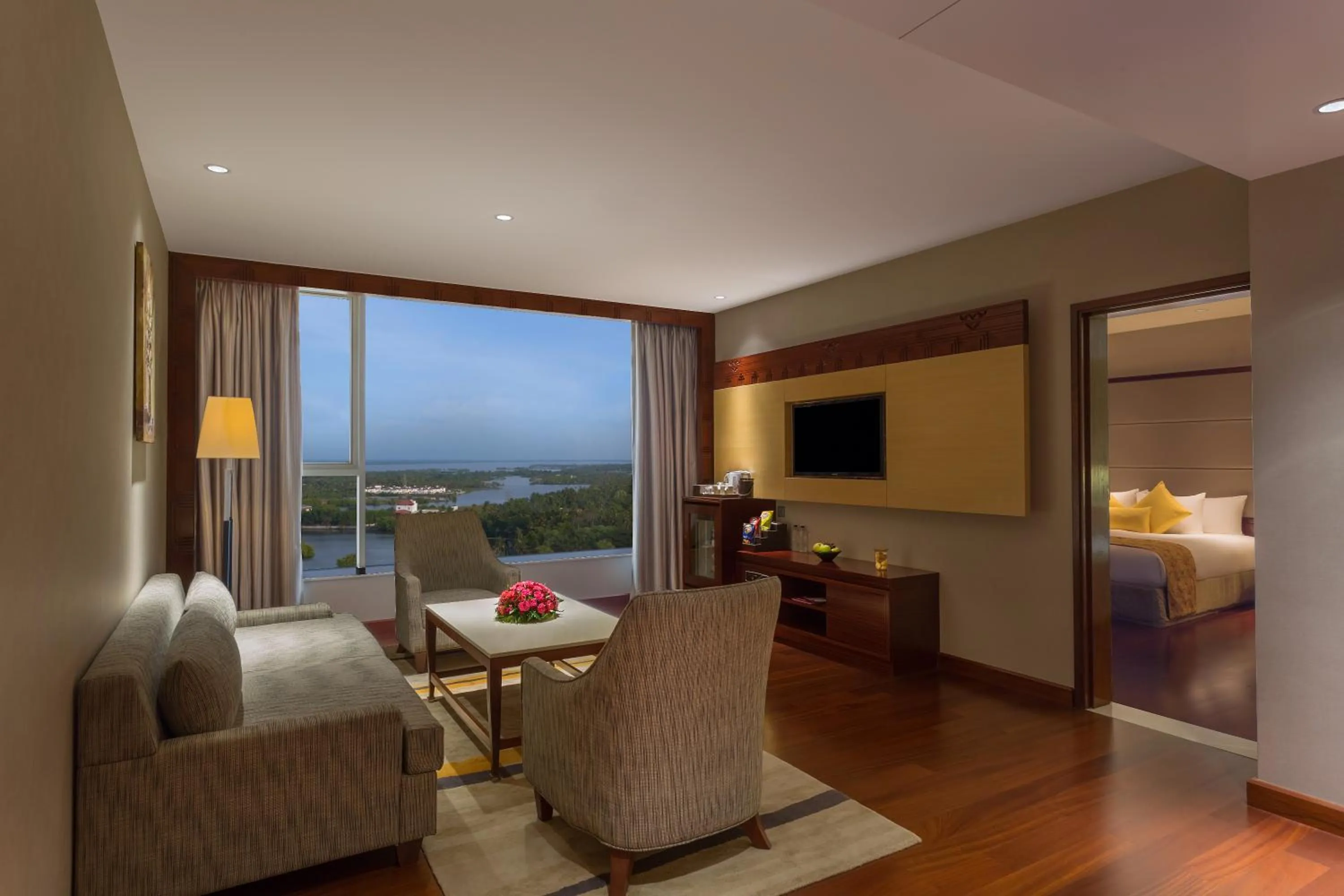 Living room in Crowne Plaza Kochi by IHG