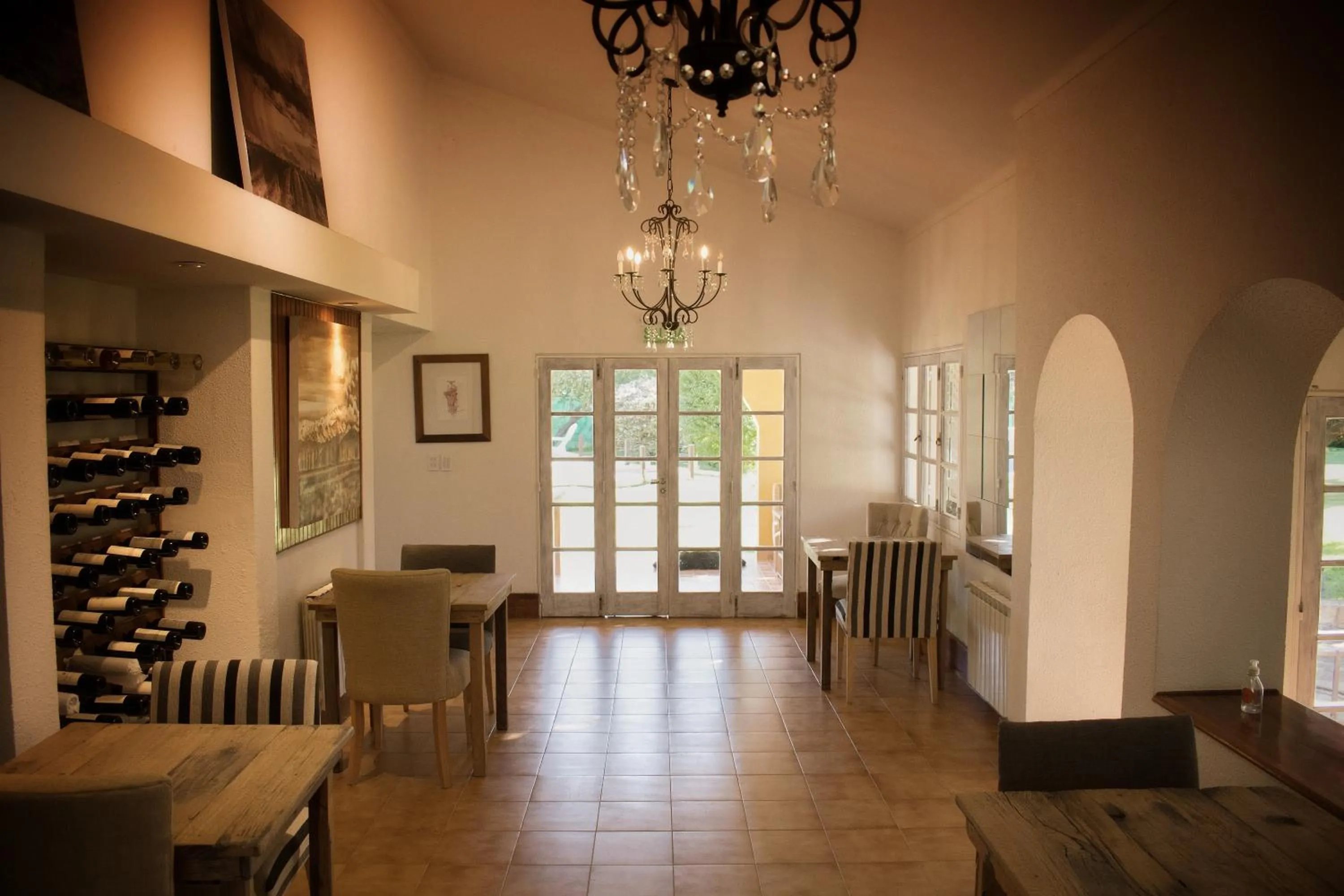 Dining area in La Masia