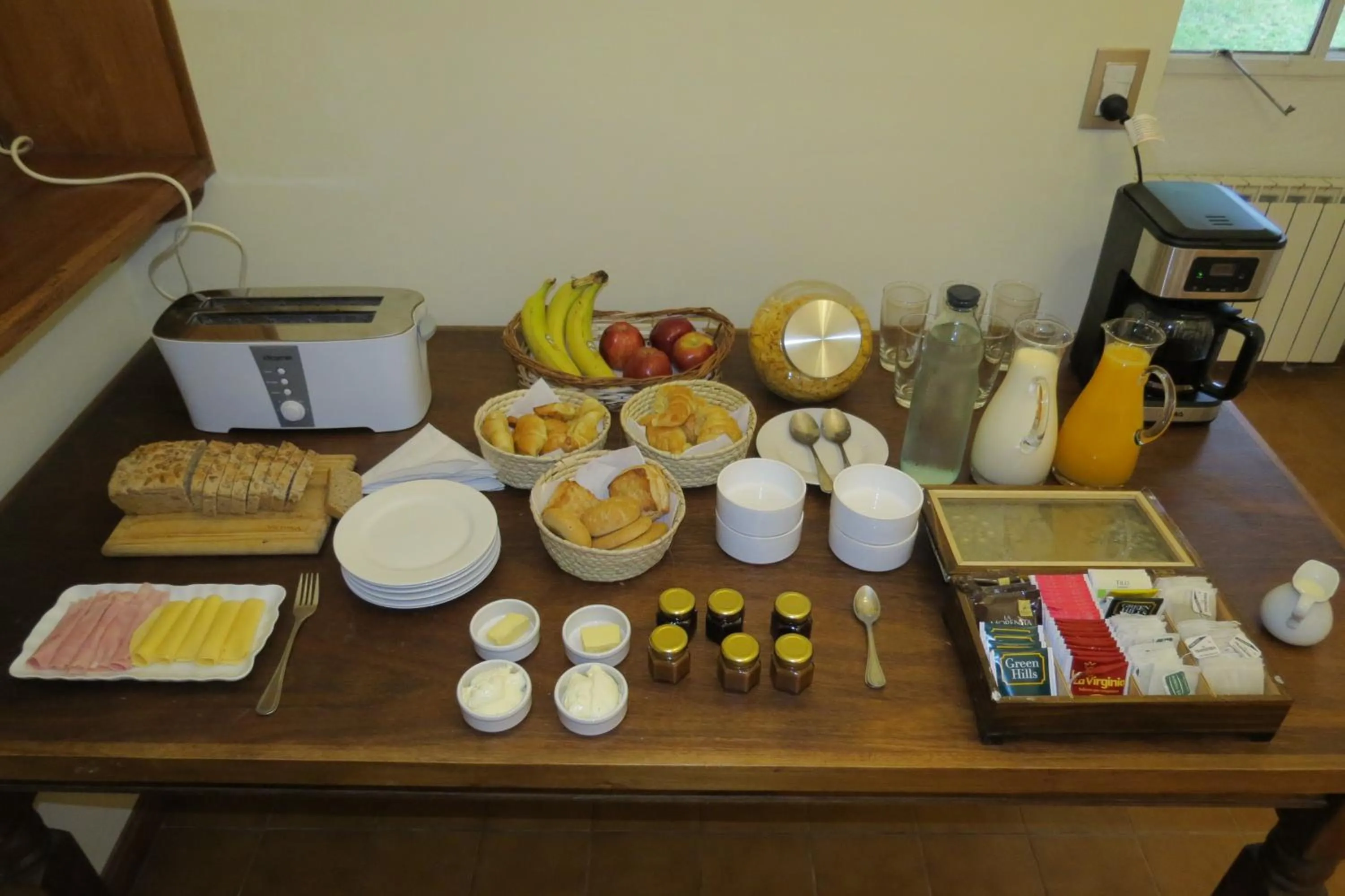 Food and drinks in La Masia