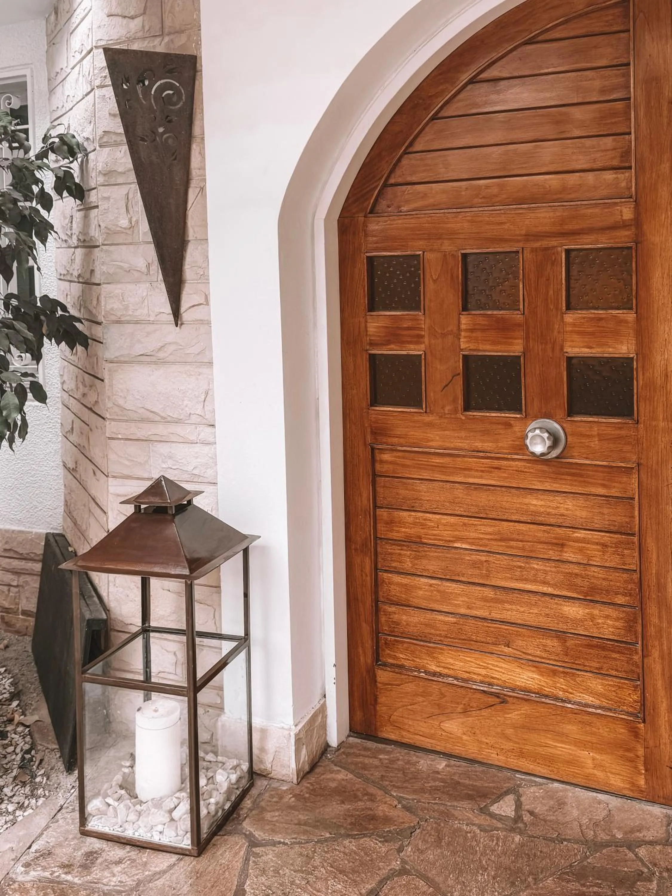 Facade/entrance in La Masia