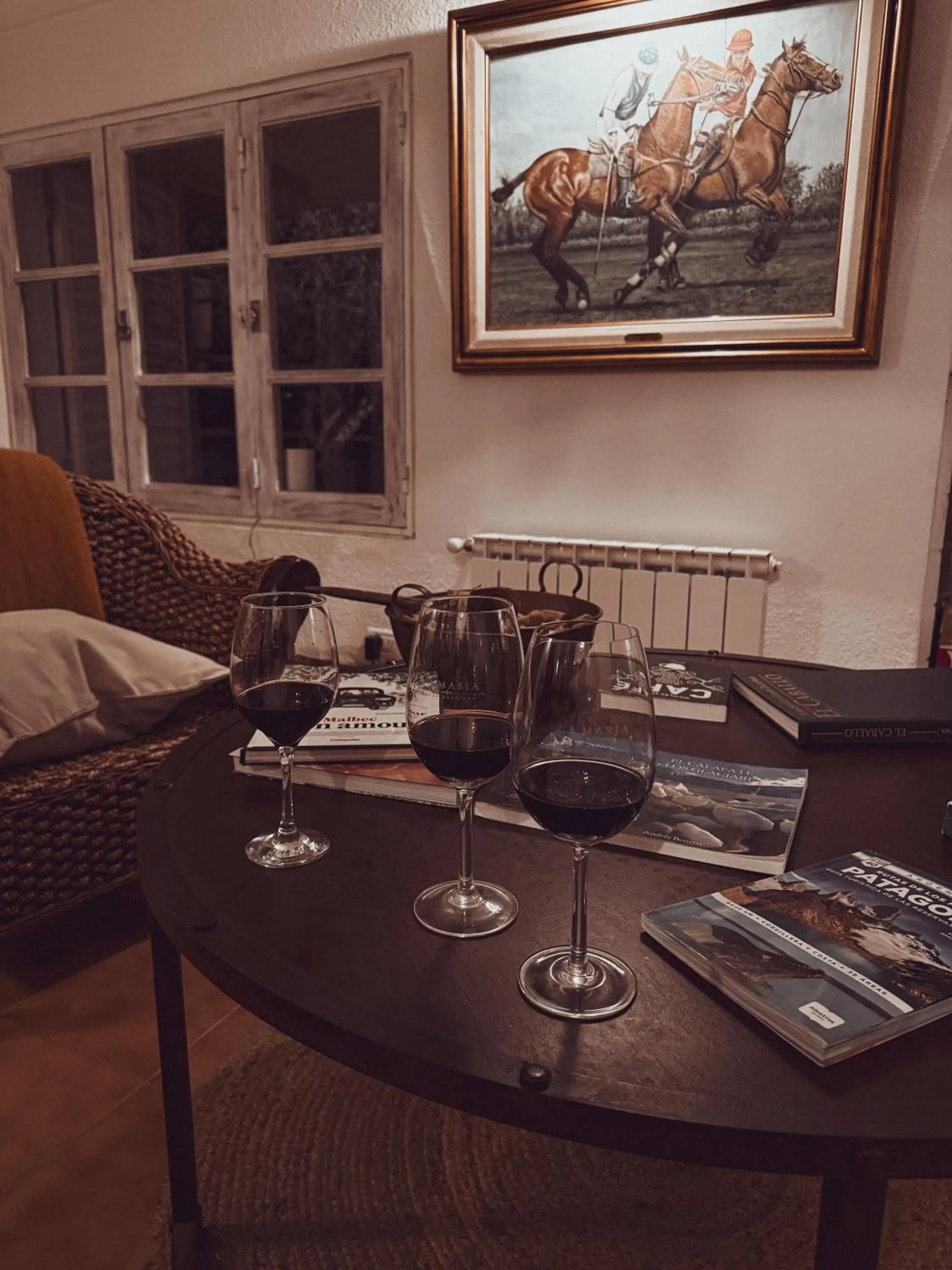 Living room in La Masia