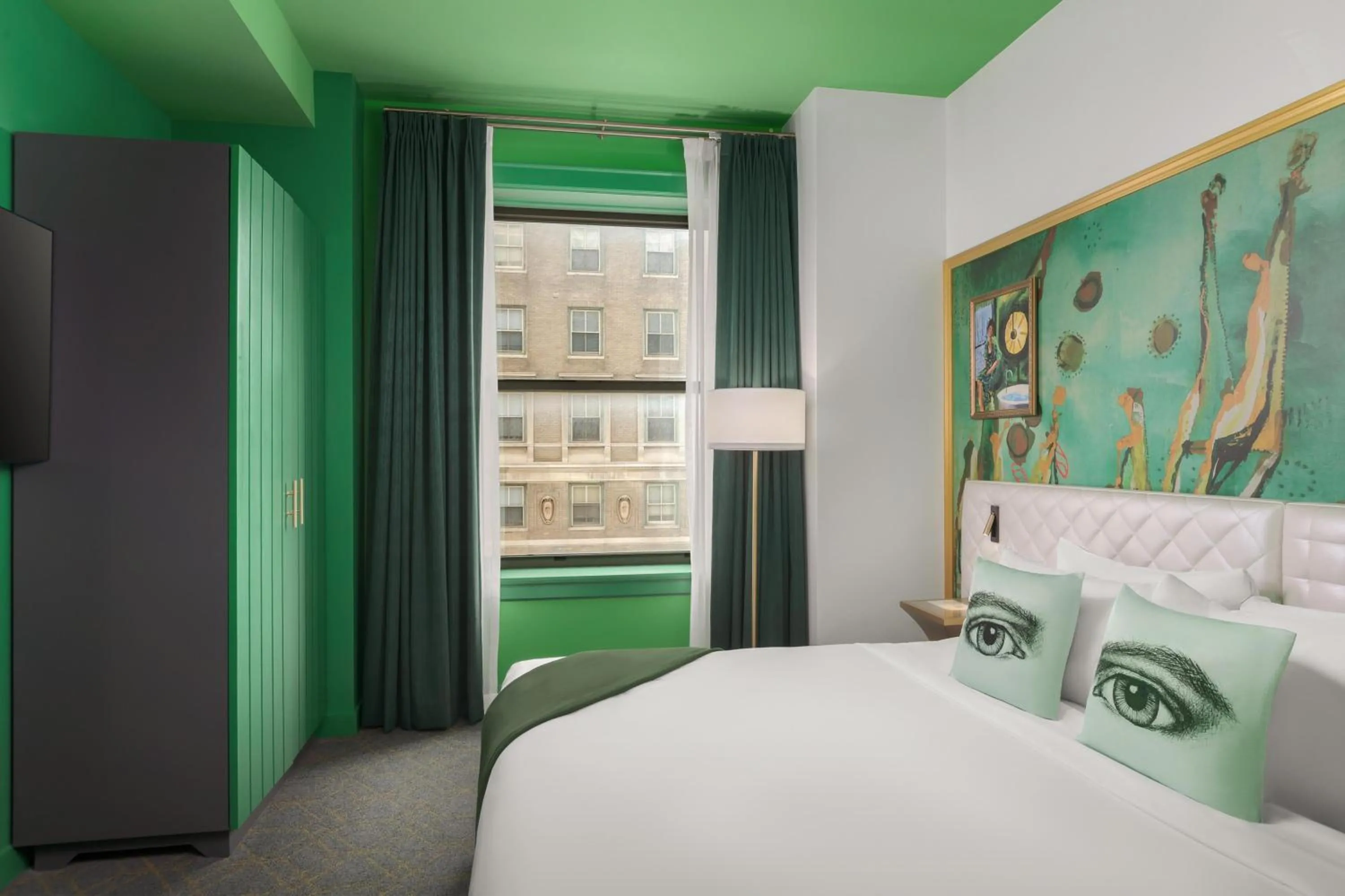 Bed in Angad Arts Hotel St Louis, Tapestry Collection by Hilton