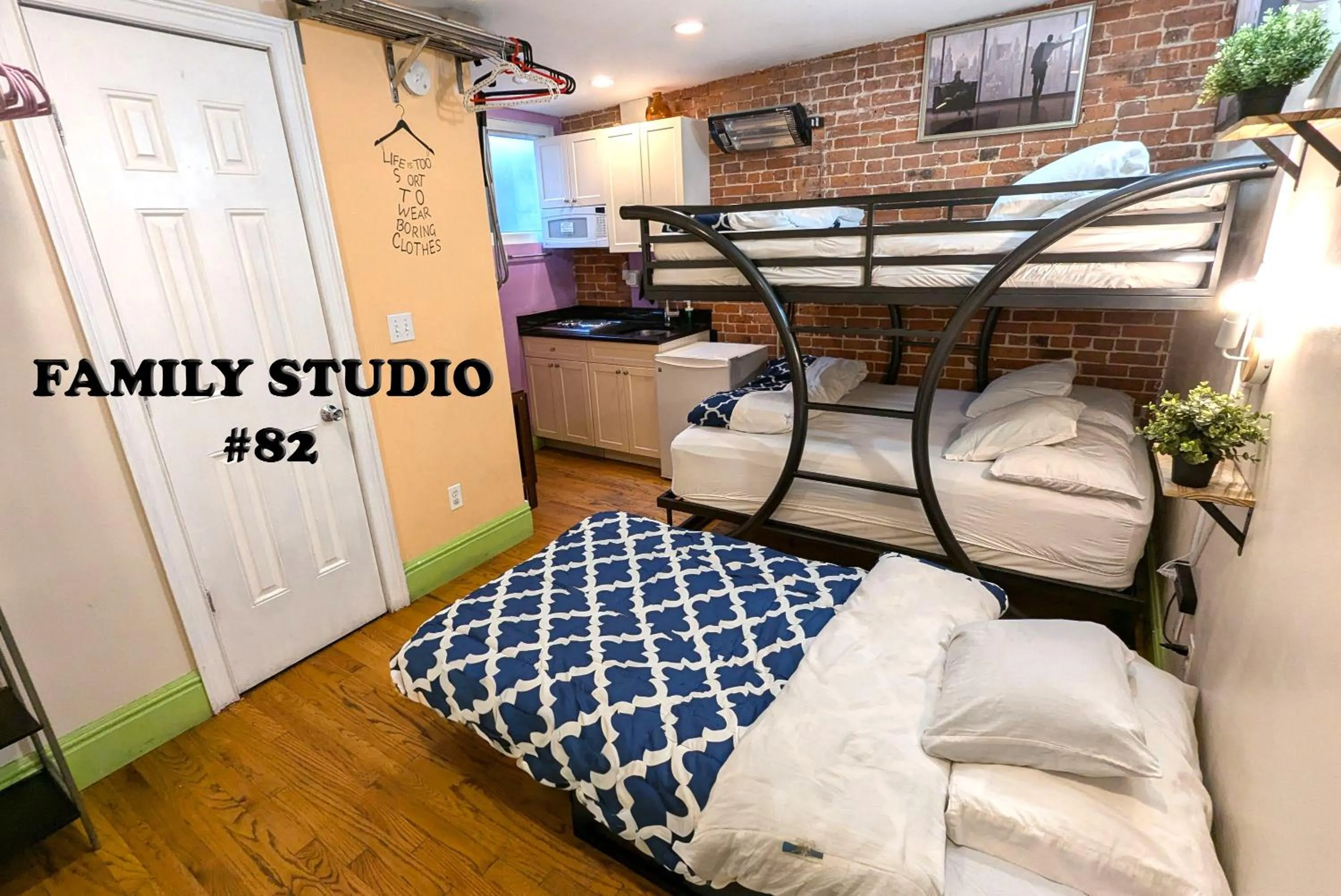 Bed in NYC Empire Apartments