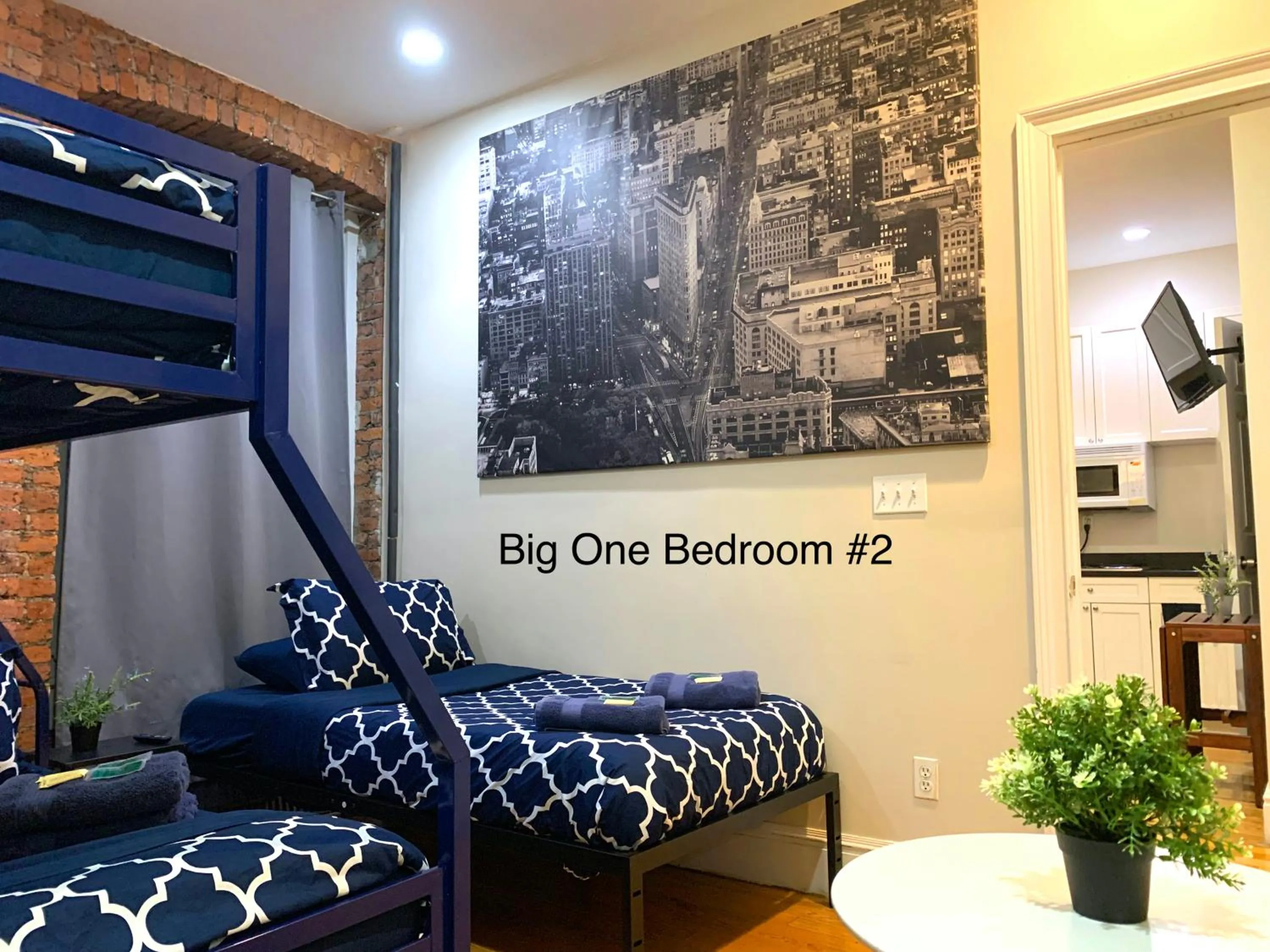 bunk bed in NYC Empire Apartments