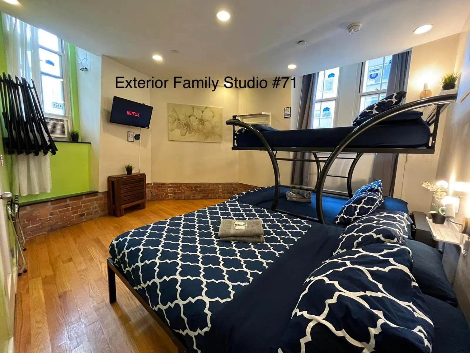 Bedroom in NYC Empire Apartments