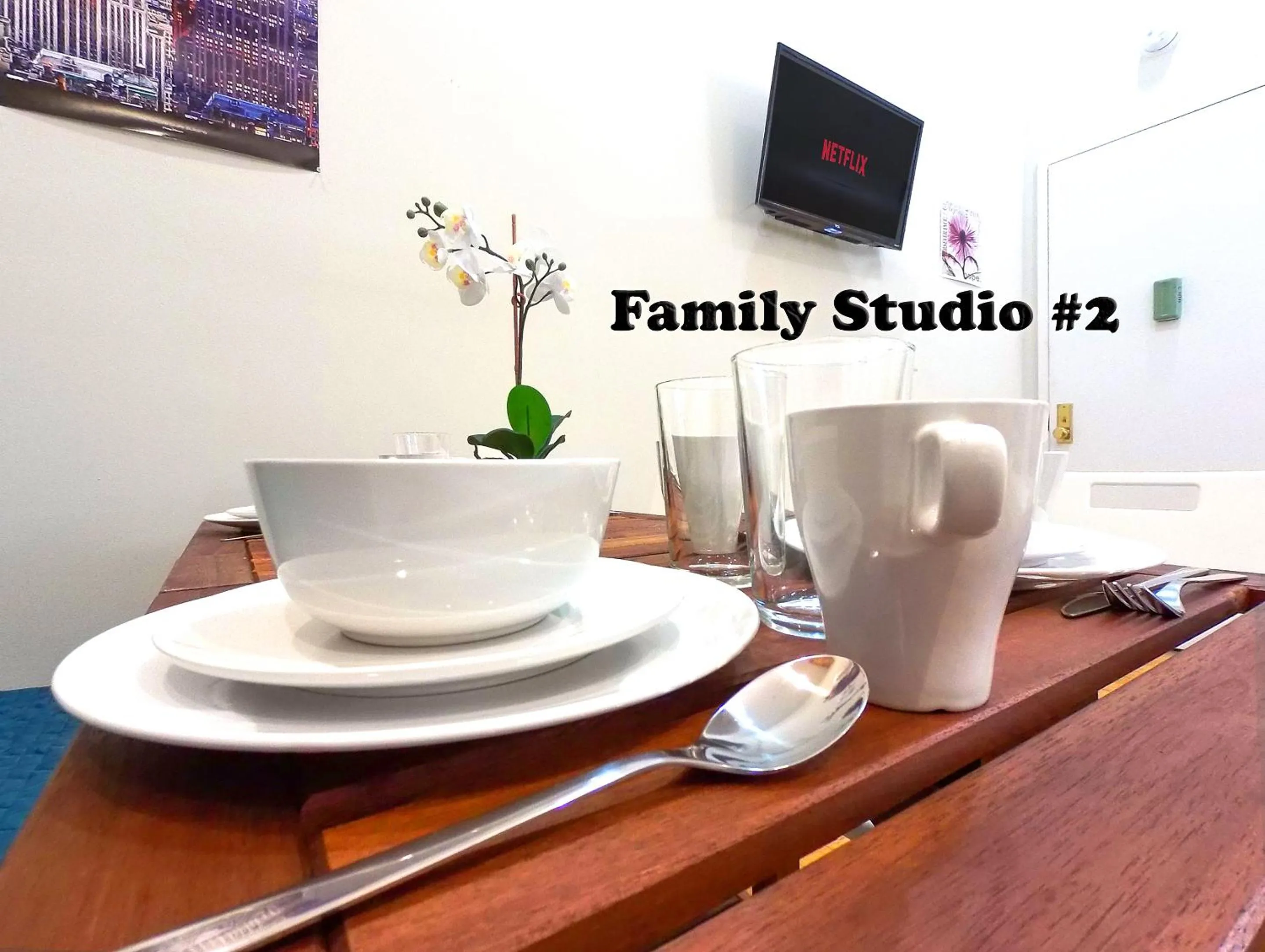 Dinner in NYC Empire Apartments