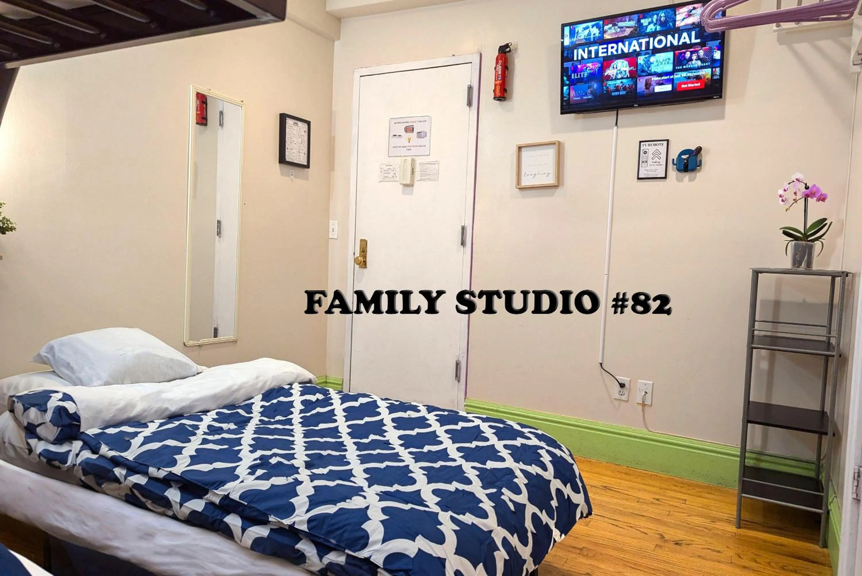 Bed in NYC Empire Apartments