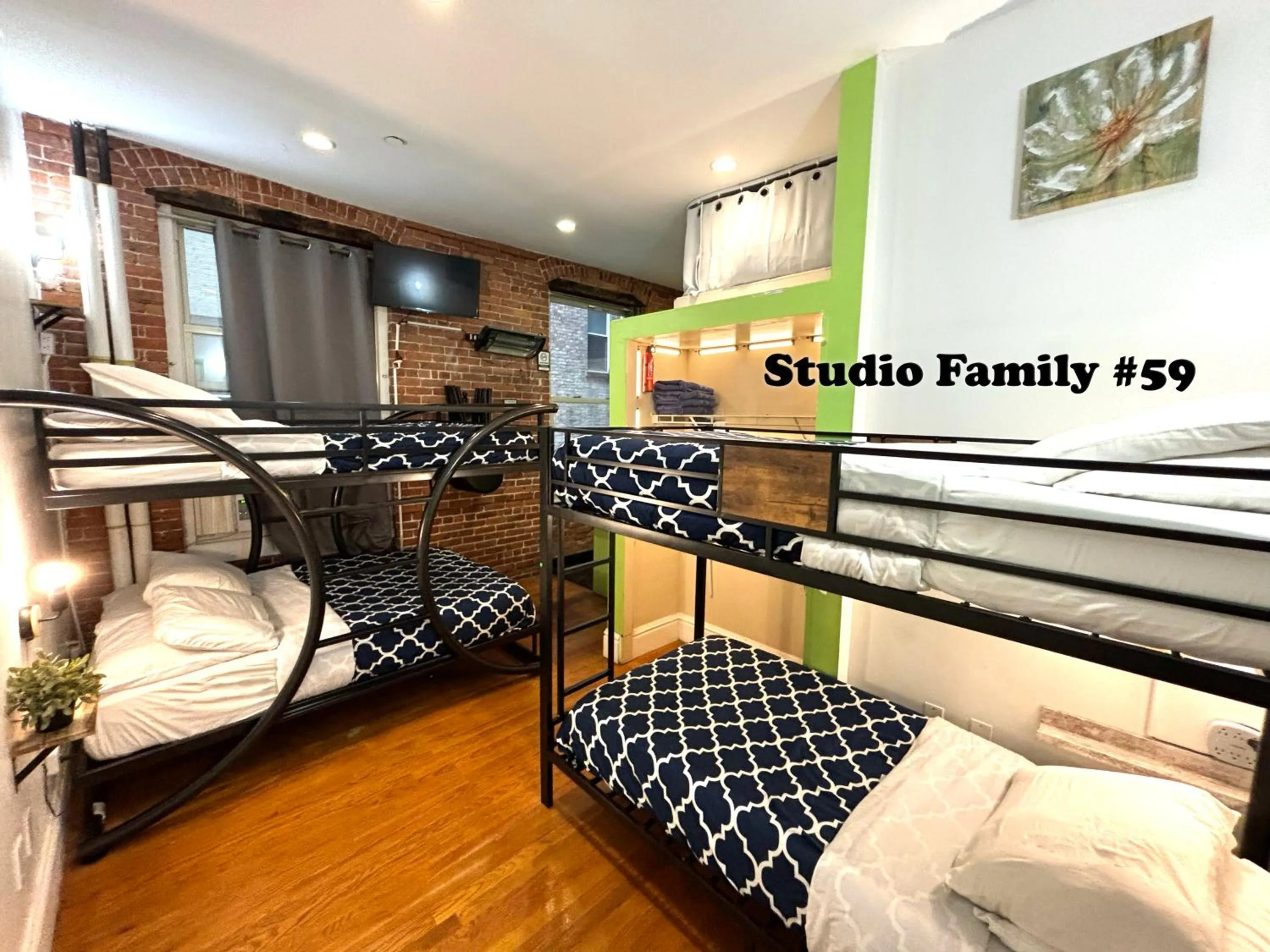 Bed in NYC Empire Apartments