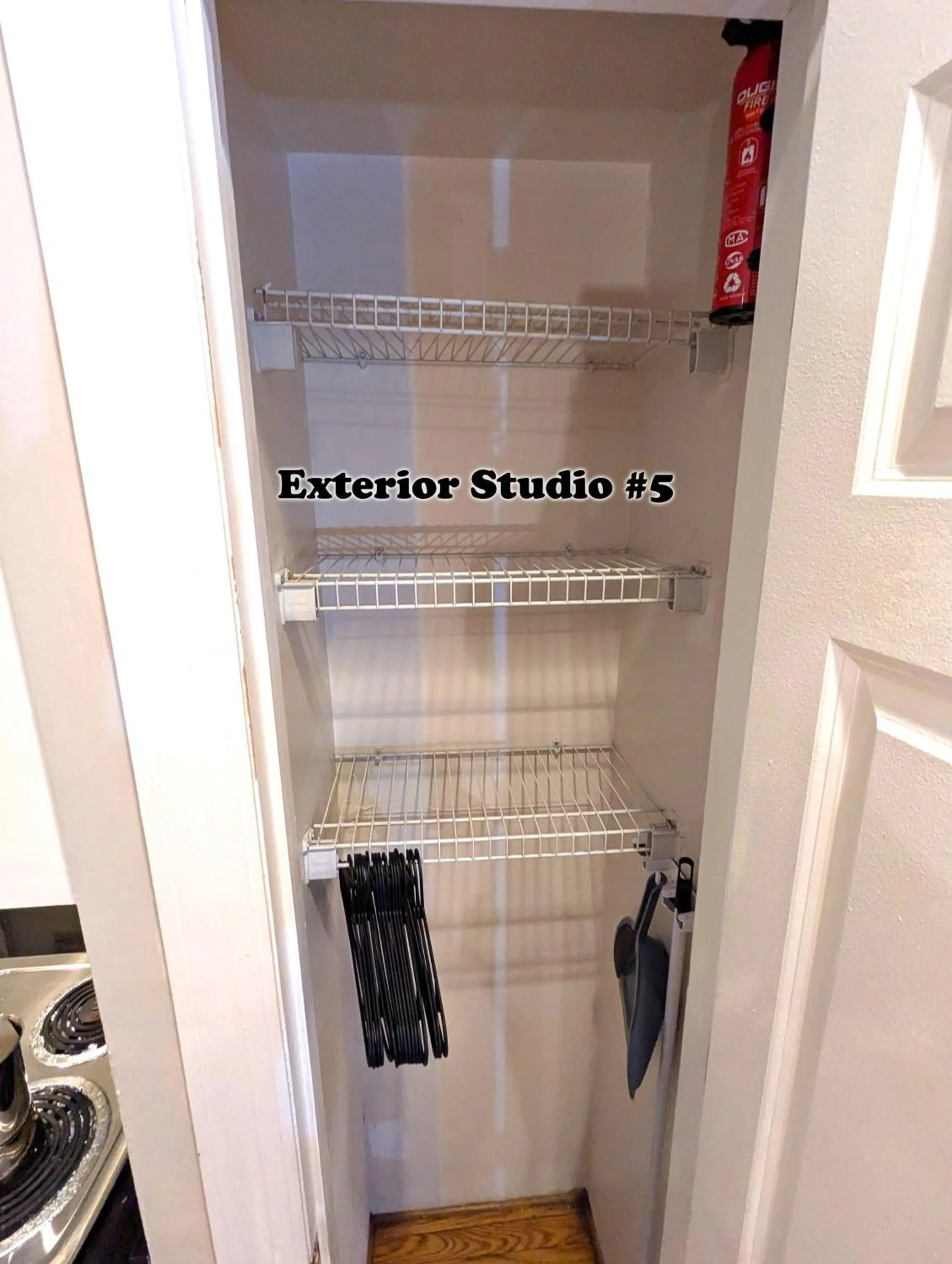 wardrobe in NYC Empire Apartments