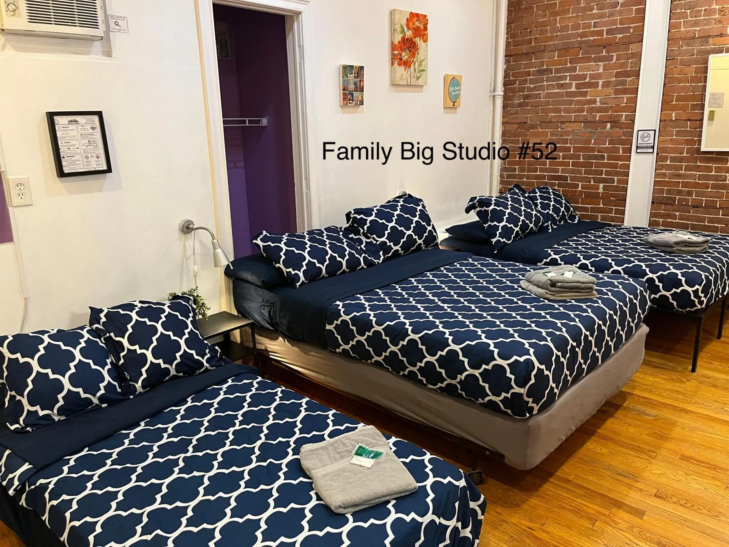 Bed in NYC Empire Apartments