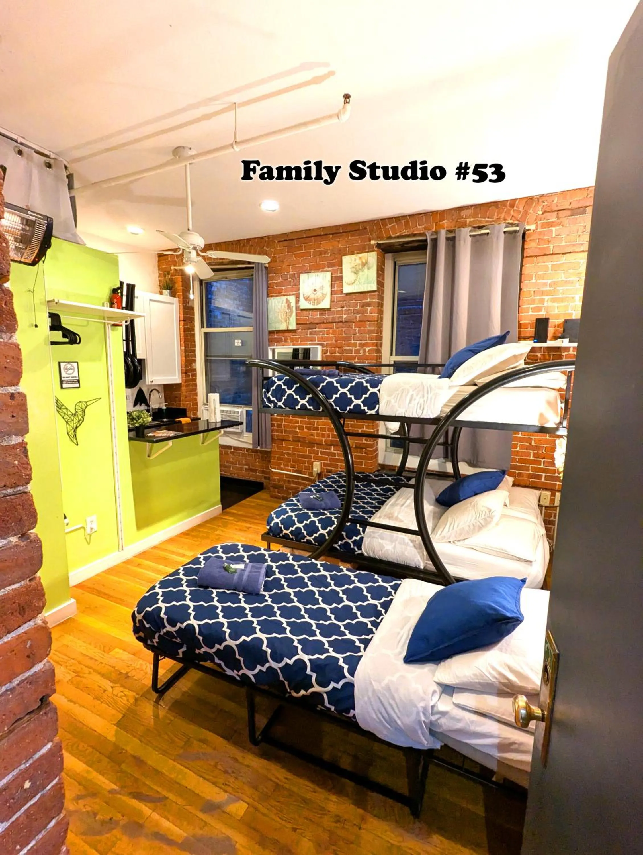 Bed in NYC Empire Apartments