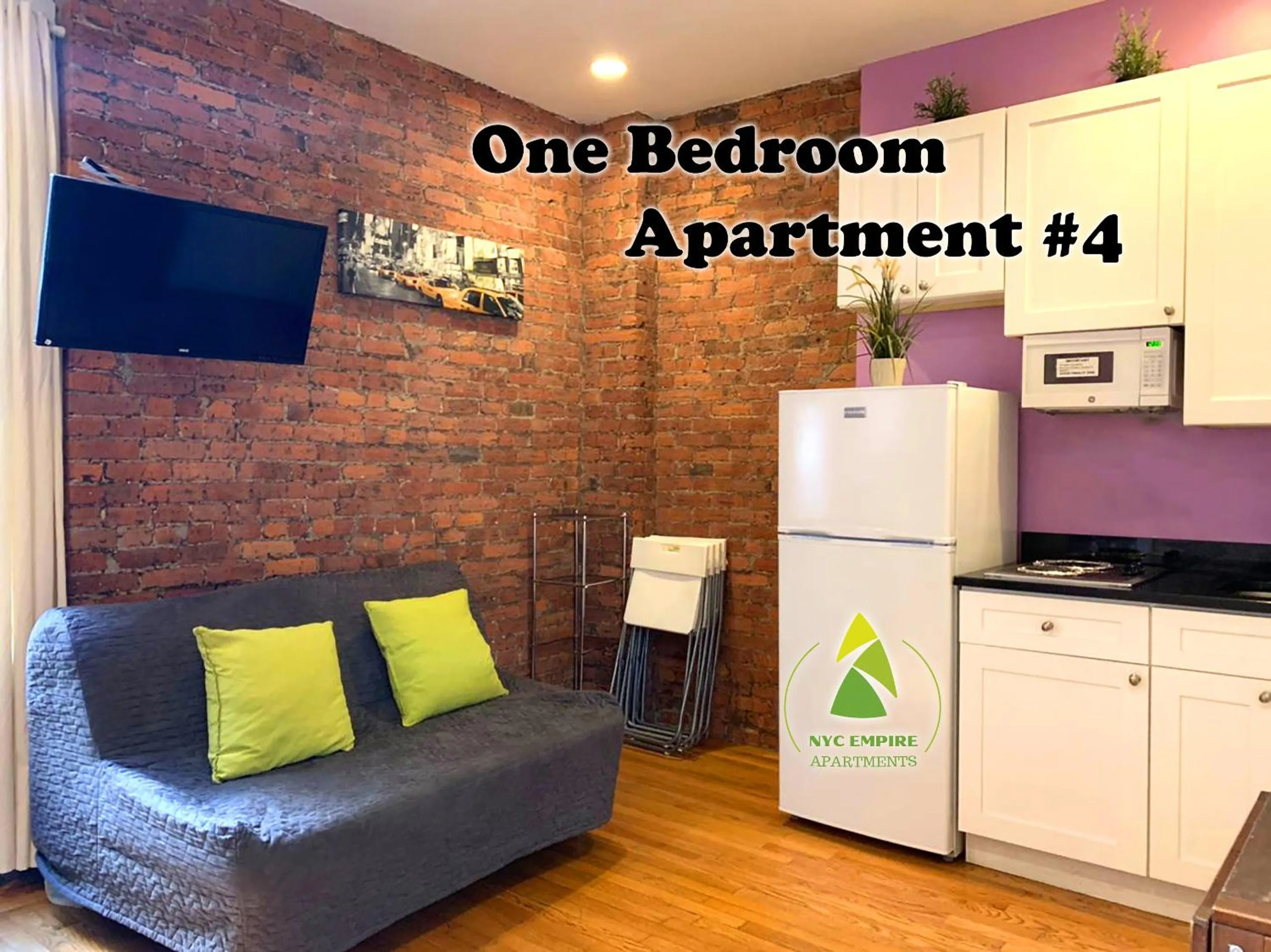 Photo of the whole room in NYC Empire Apartments