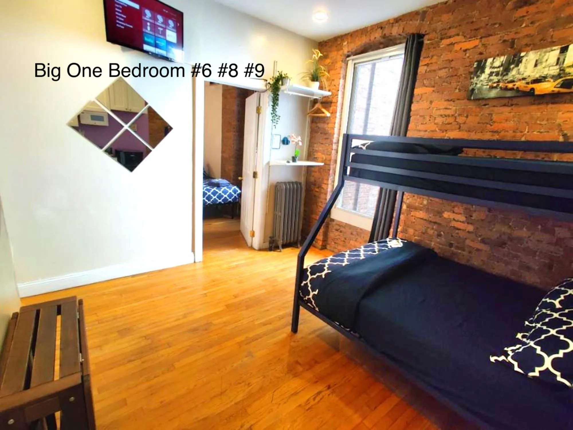 bunk bed, Bed in NYC Empire Apartments